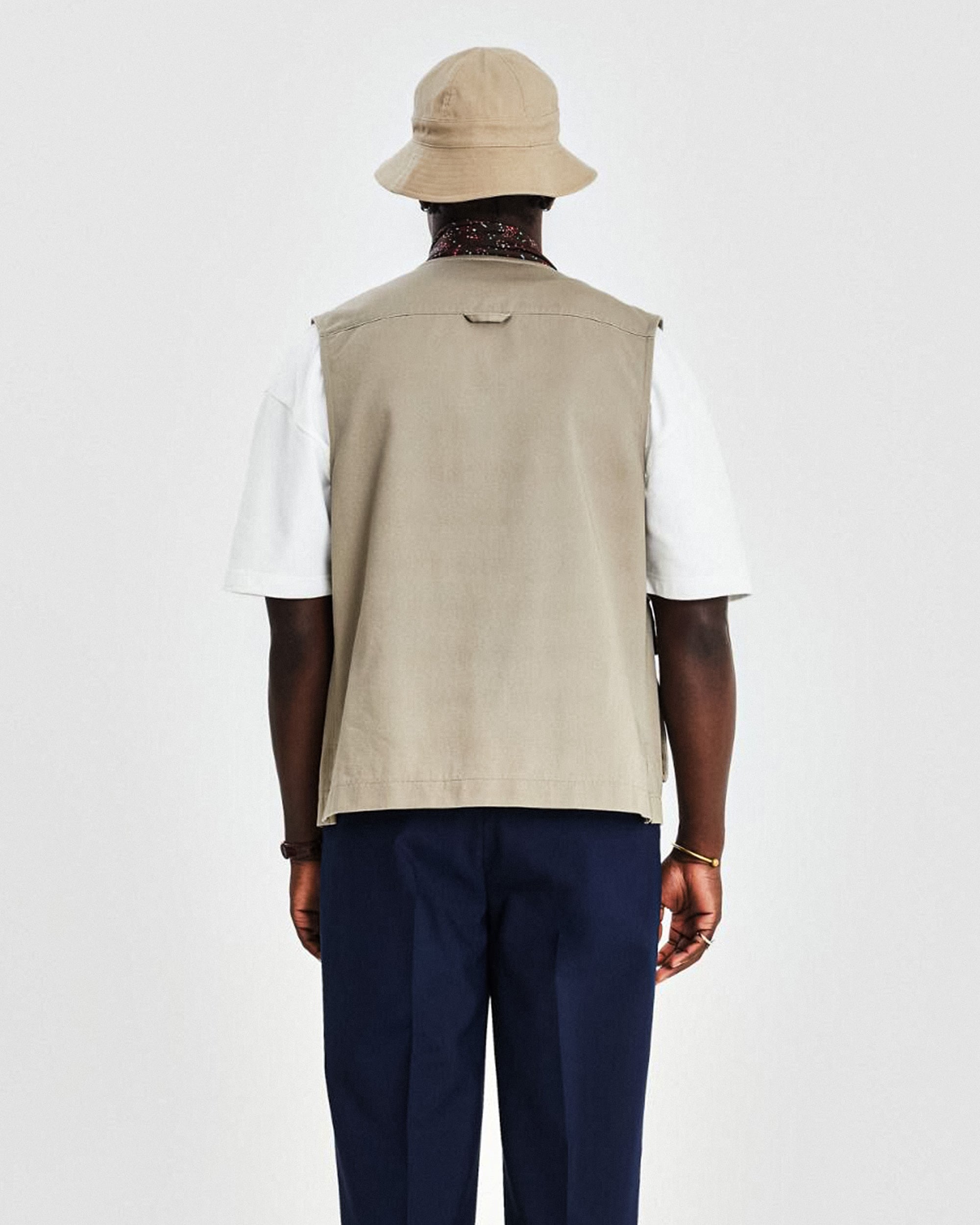 Utility Vest - Beige