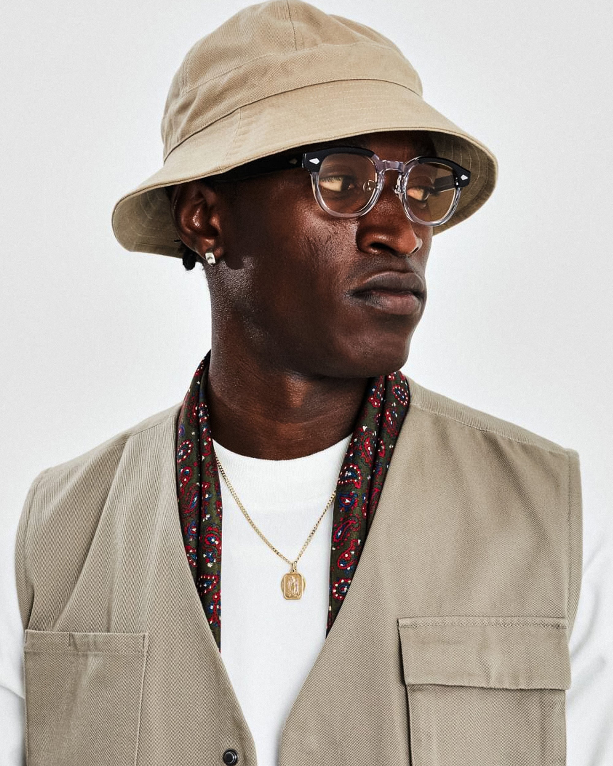 Utility Vest - Beige