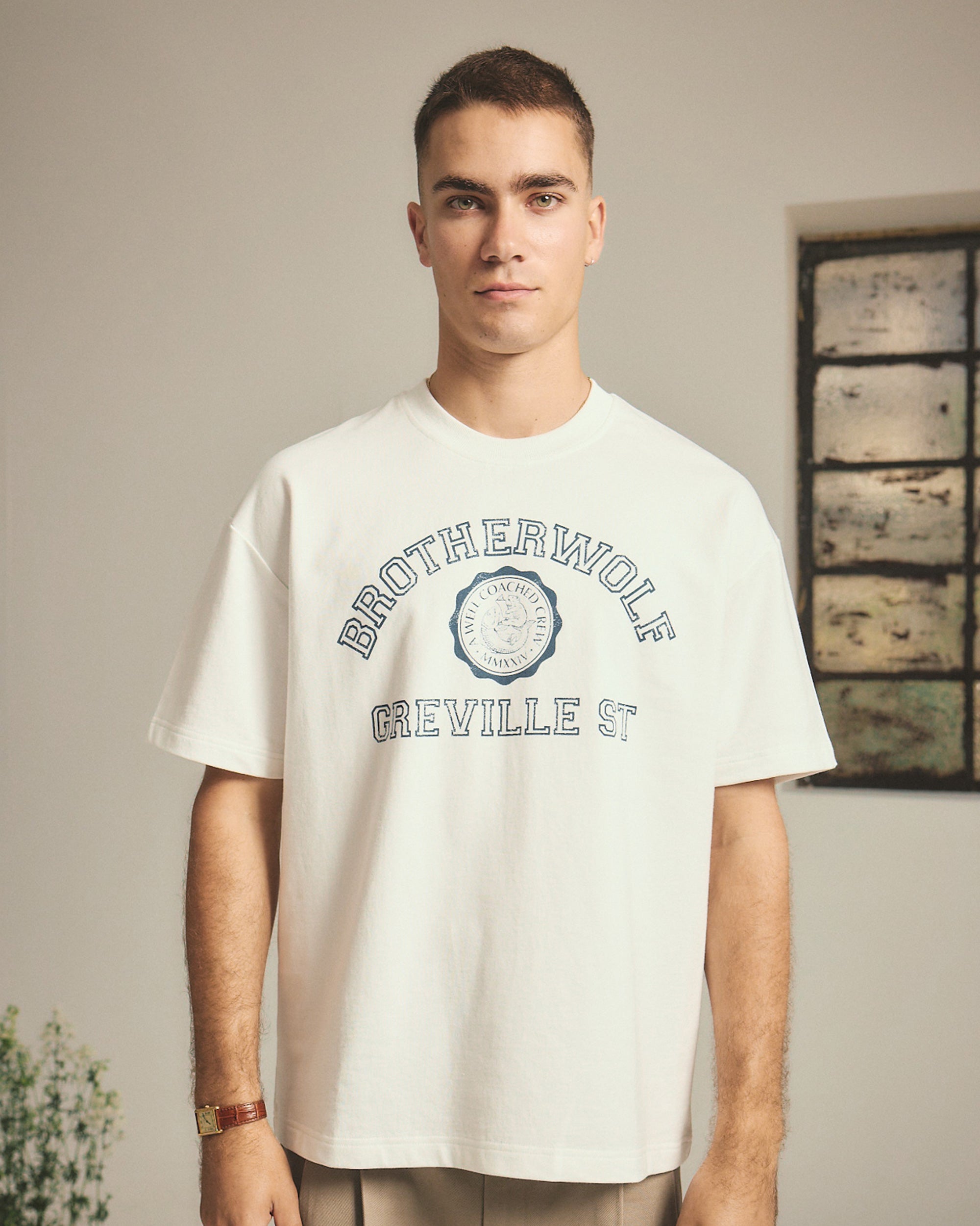 College Tee - Off White