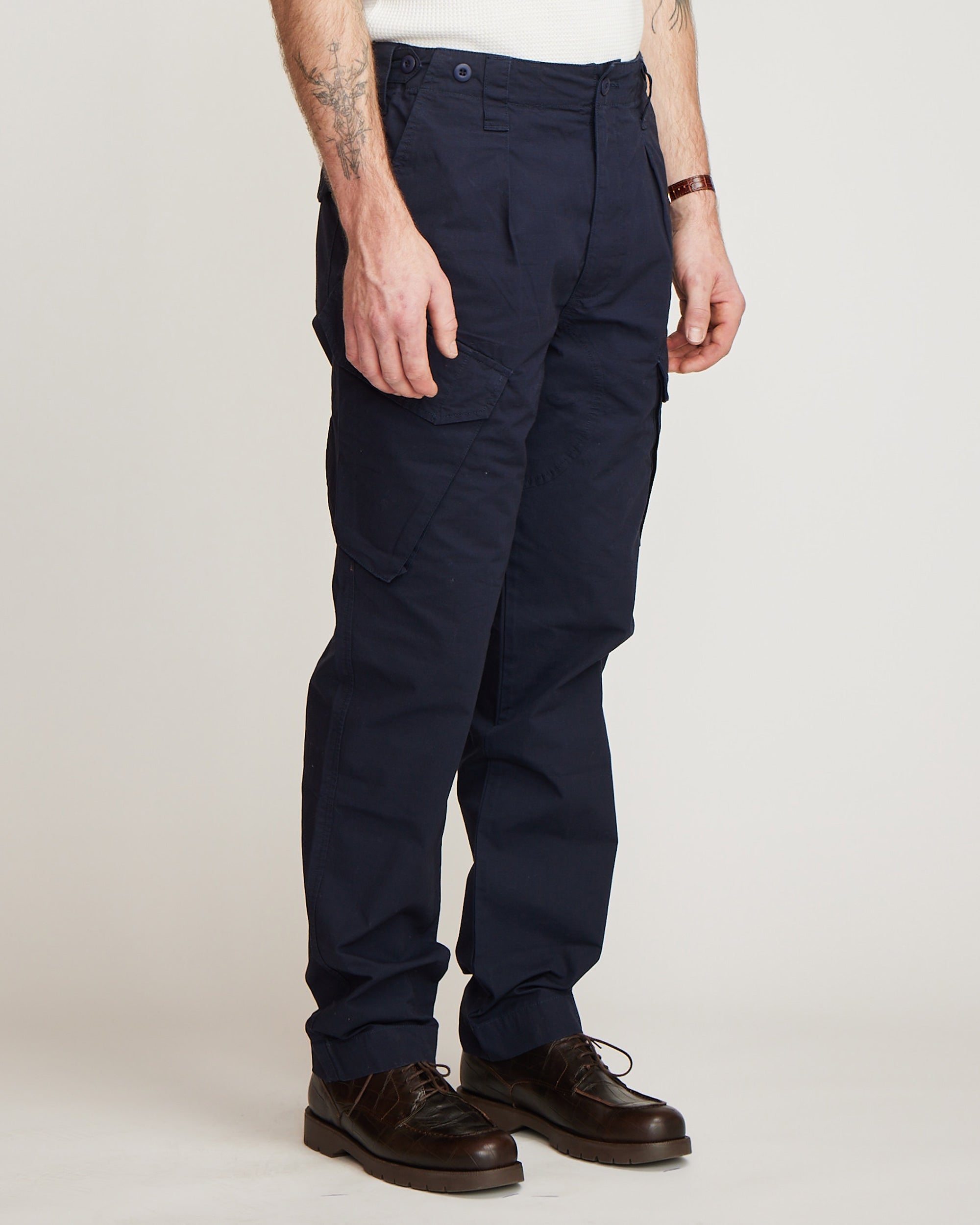 Utility Pants - Navy Blue