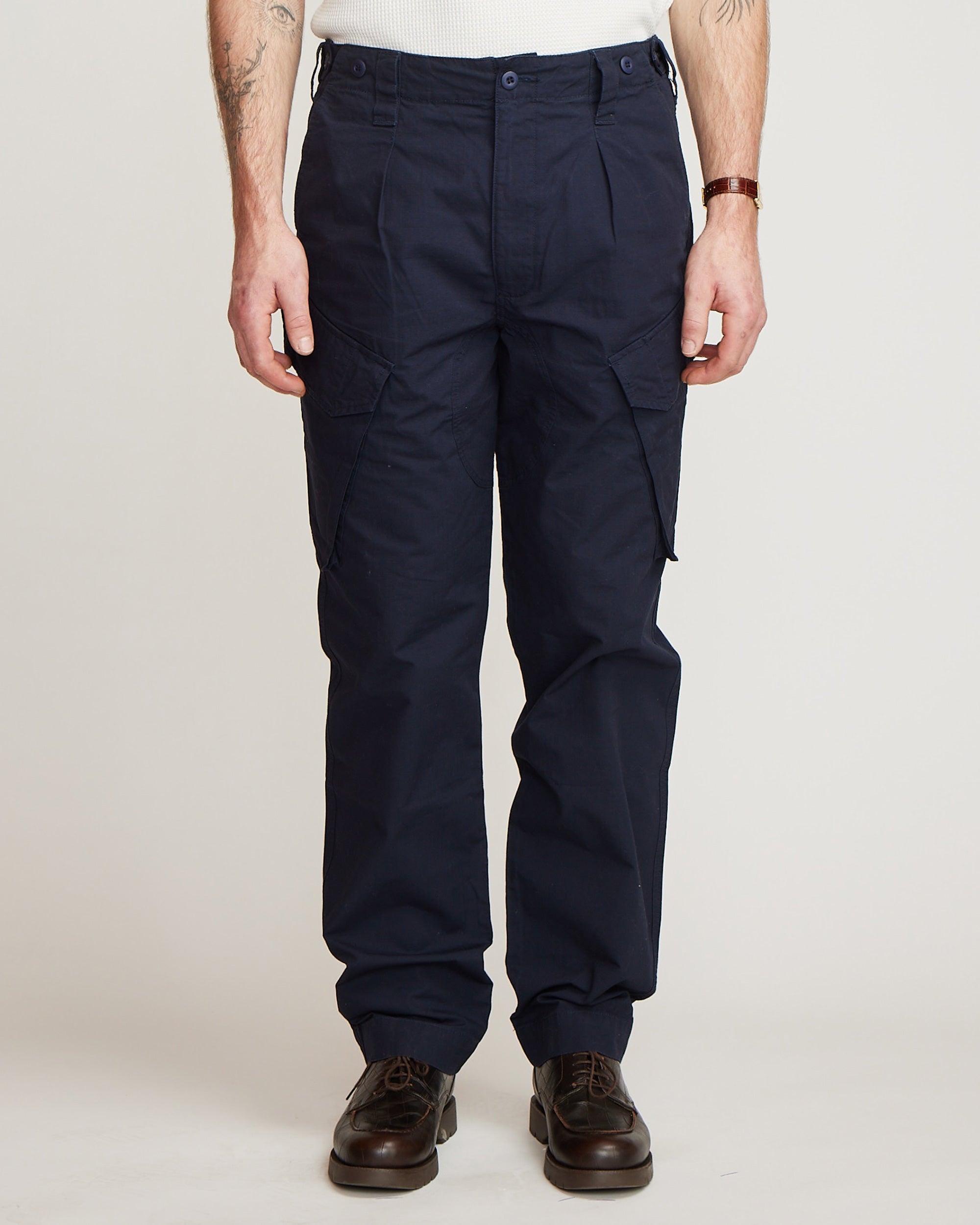 Utility Pants - Navy Blue