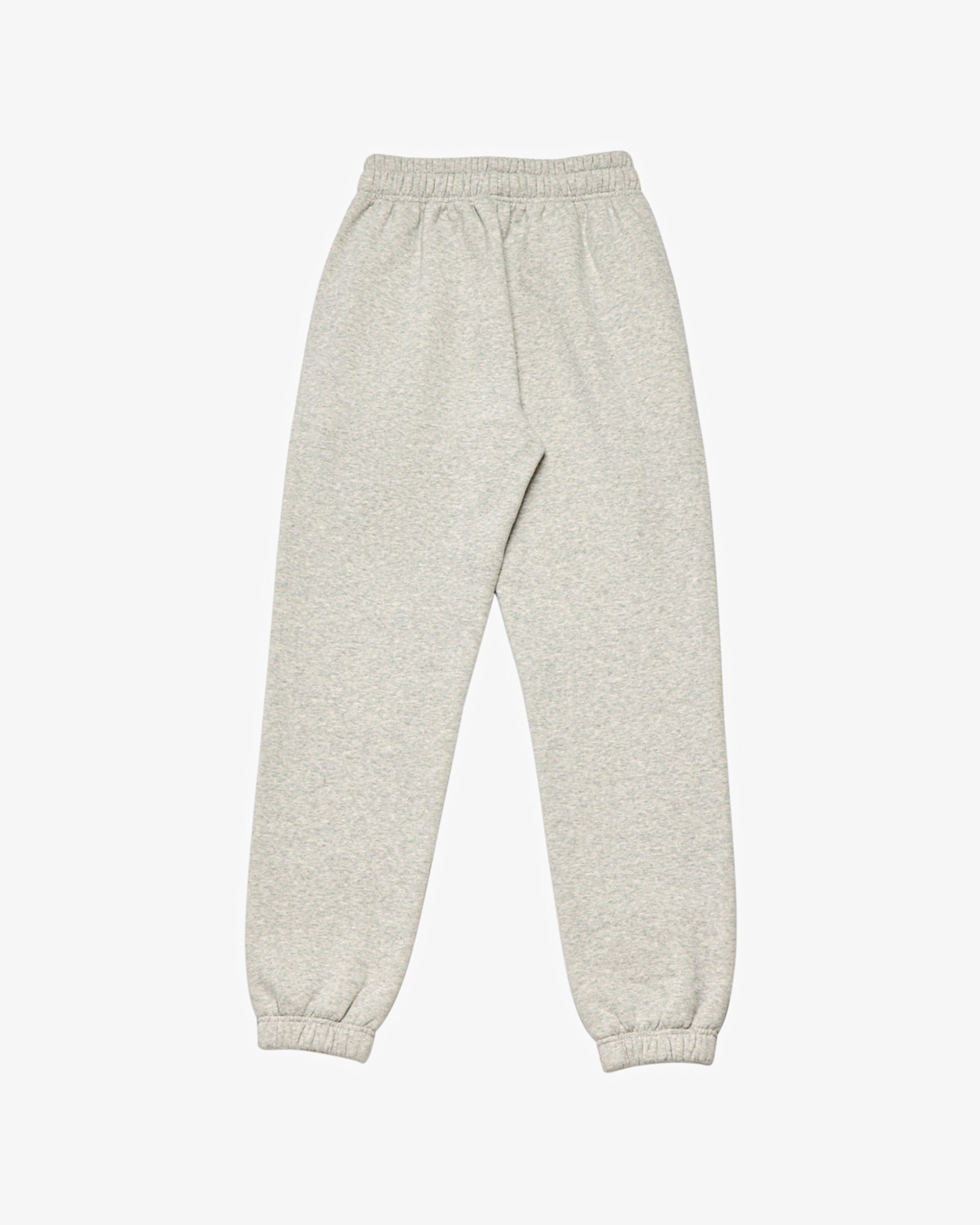 Chain Stitch Sweats - White Marle