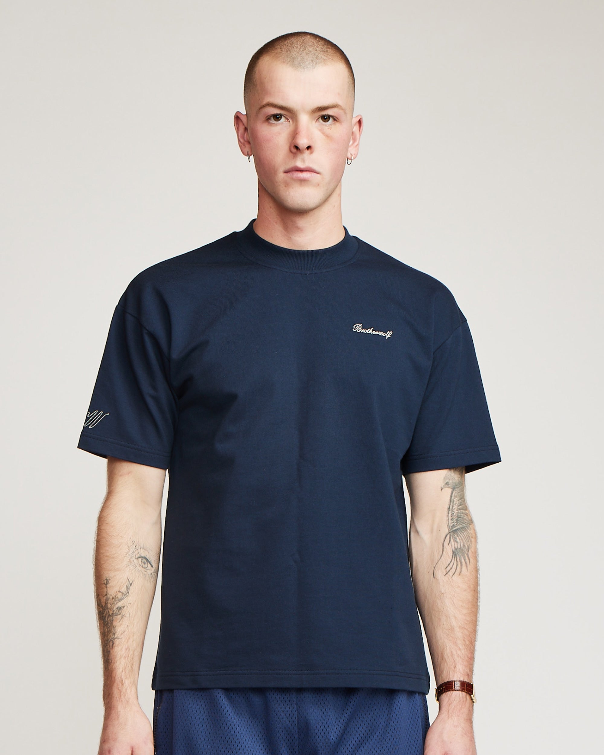 Quality Goods Tee - Navy