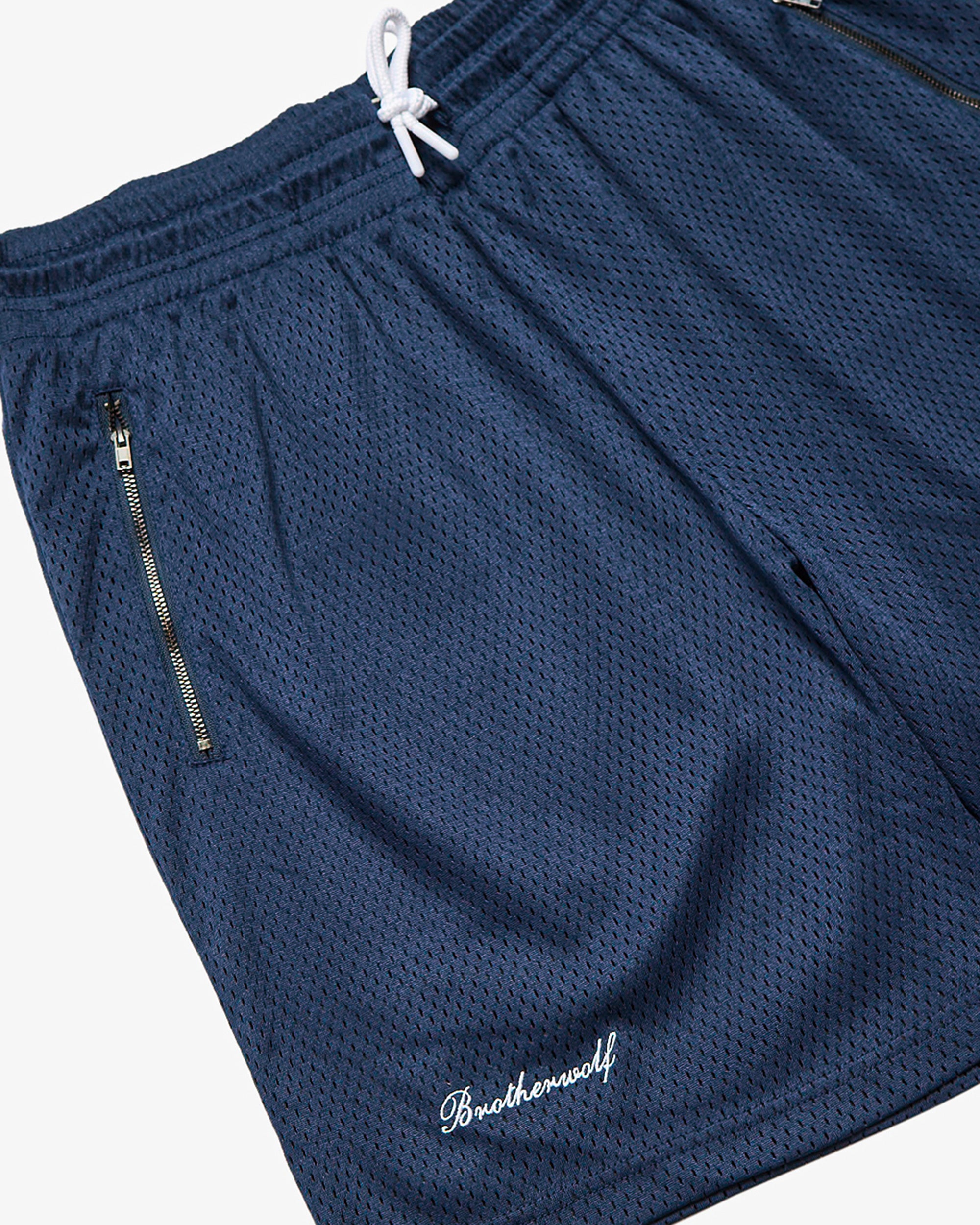 Mesh Shorts - Navy