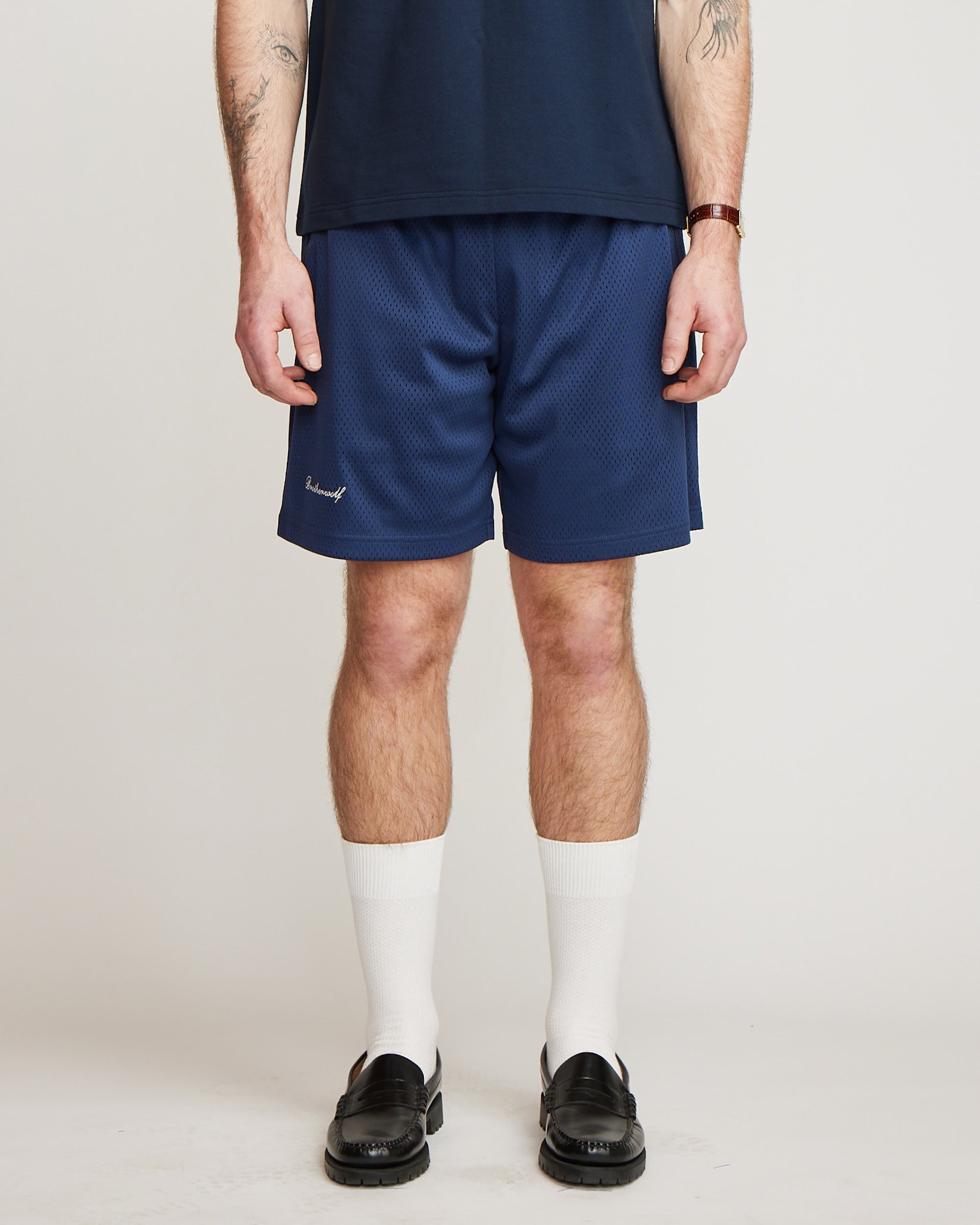 Mesh Shorts - Navy