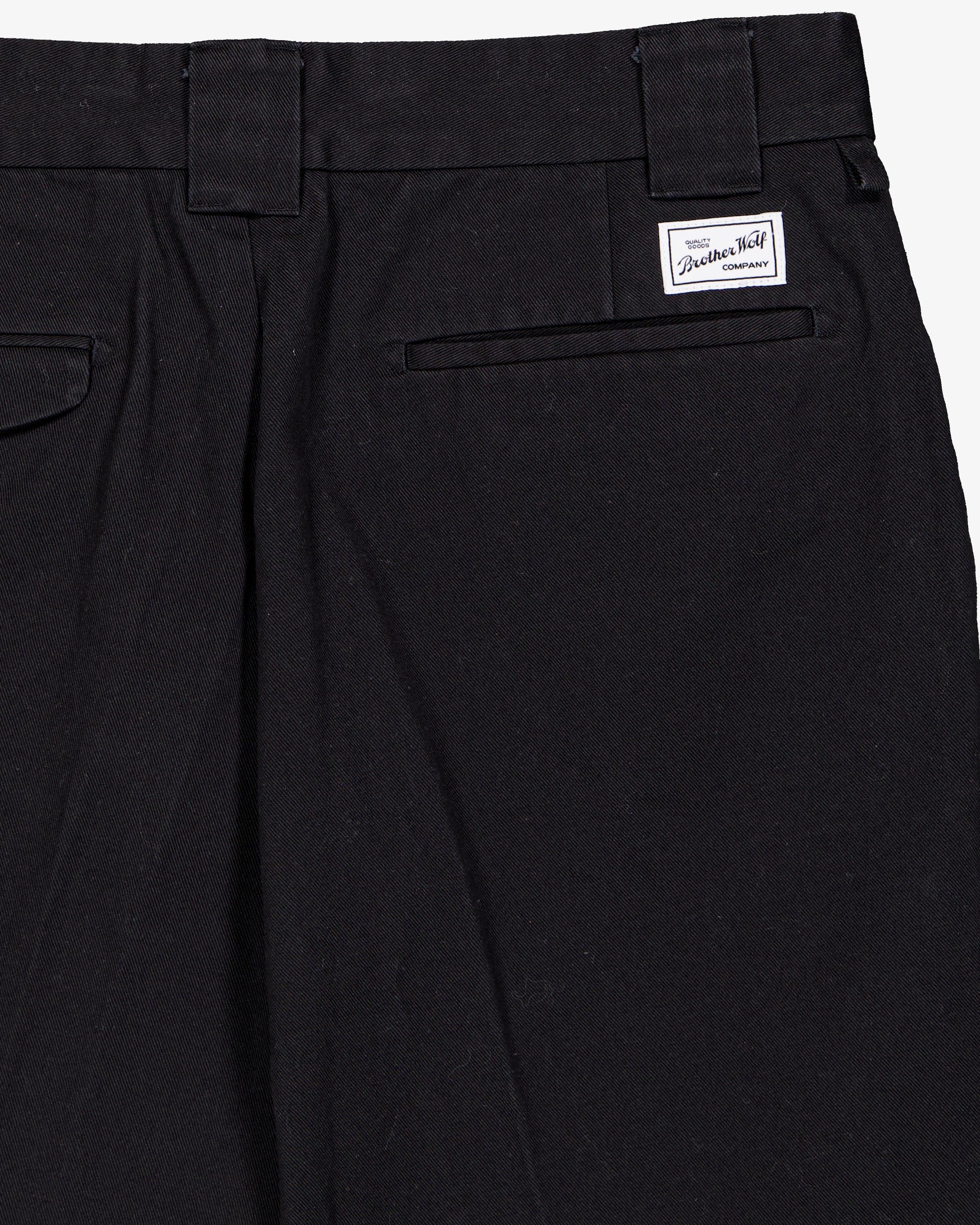 Work Chino Short - Black