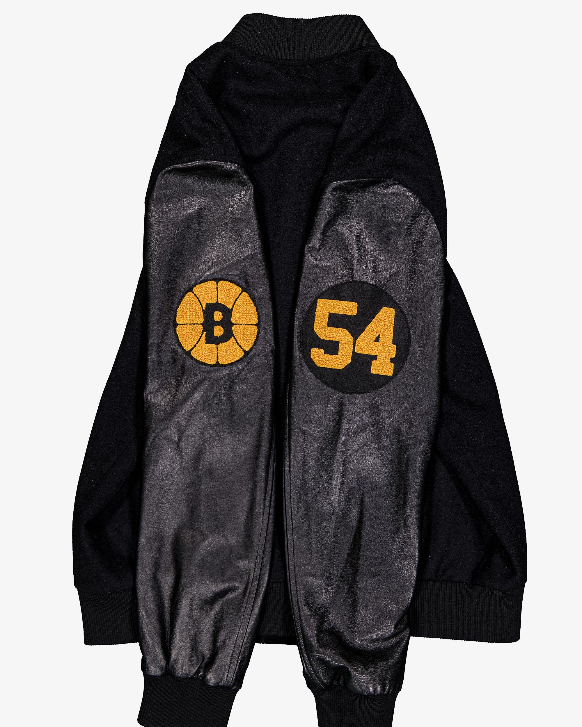 League varsity bomber - Black