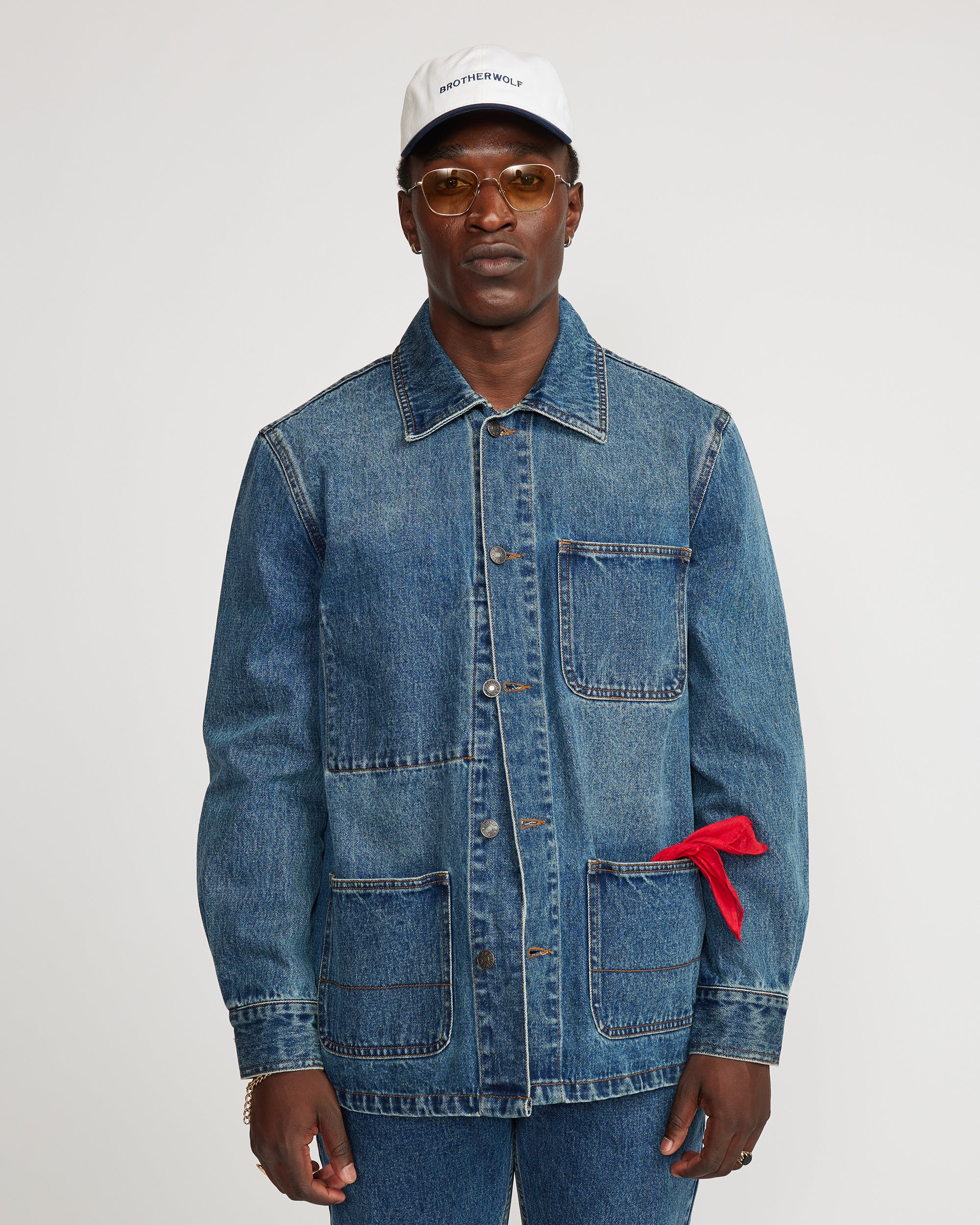 Gorm denim jacket - Blue