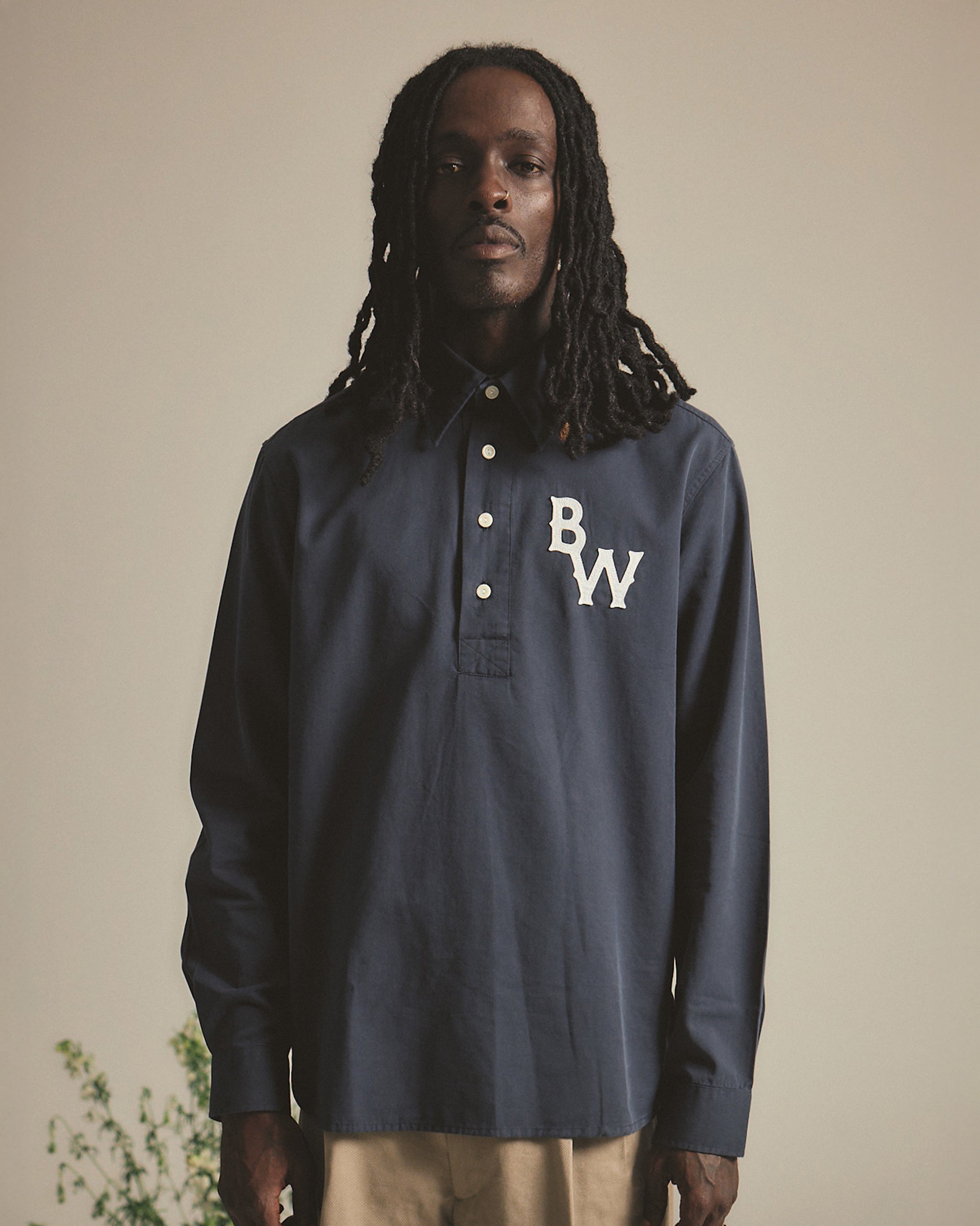 Benny L/S Shirt - Navy