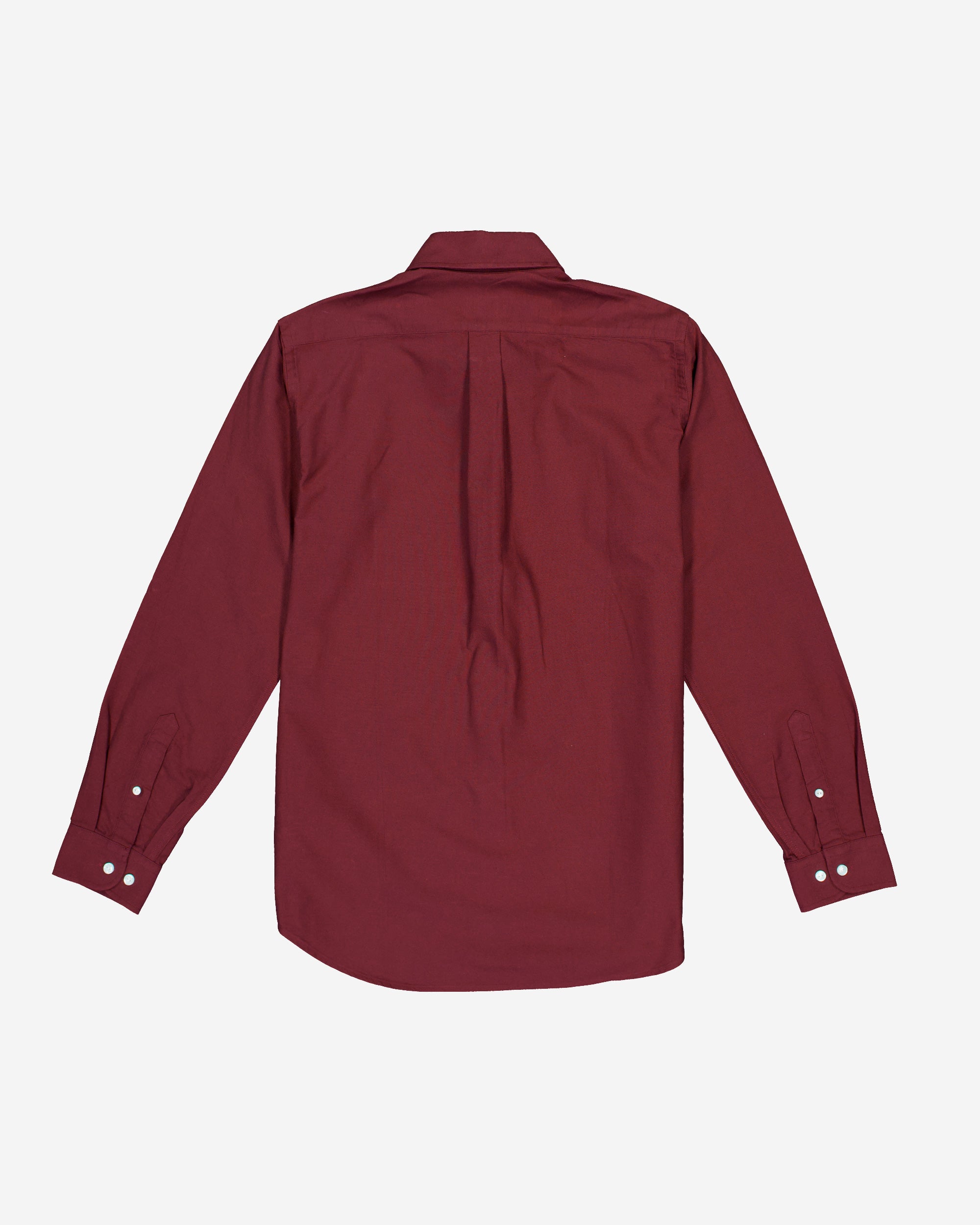 Field Shirt - Burgundy (With Flag Motif Emb)