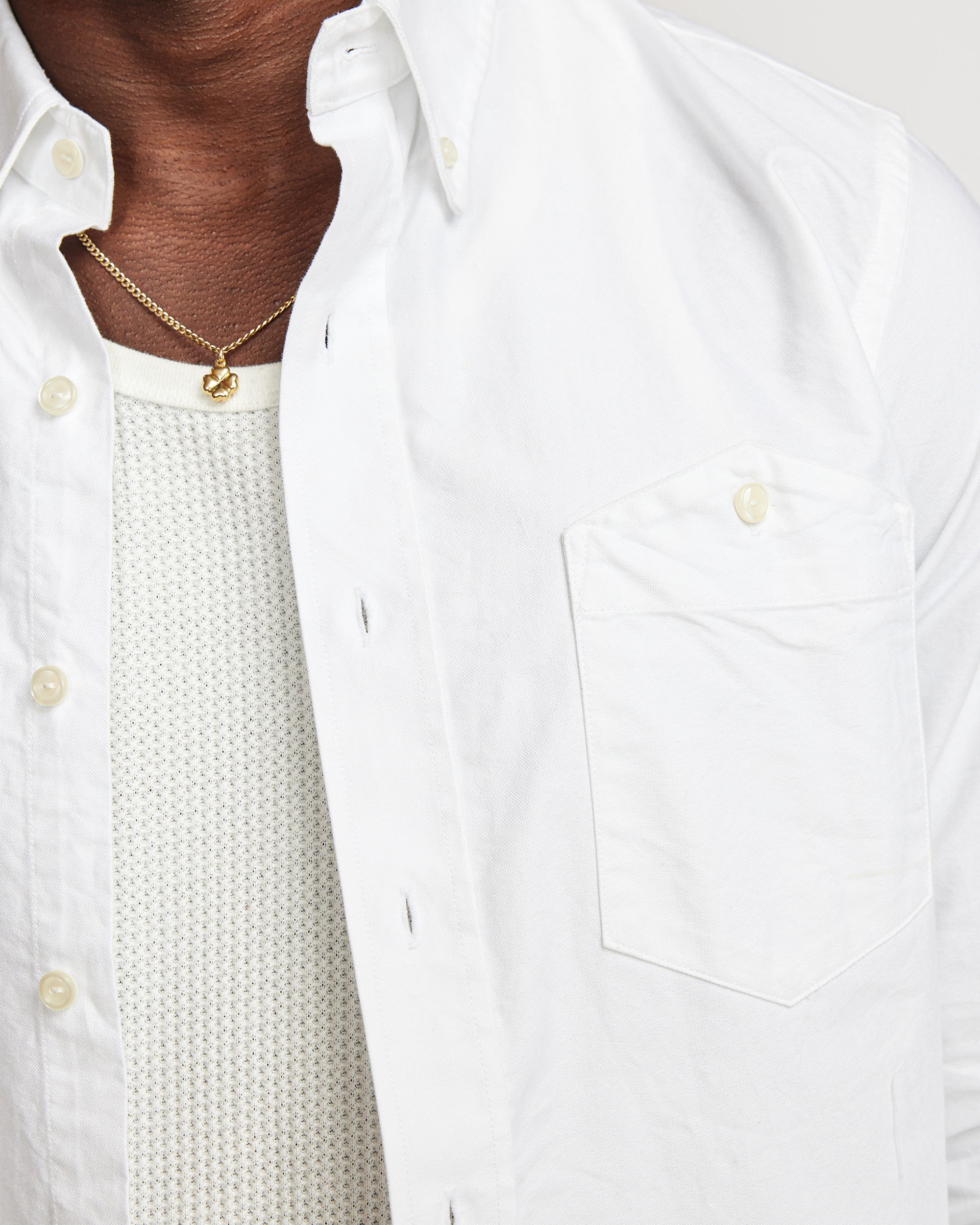 Button Down - White
