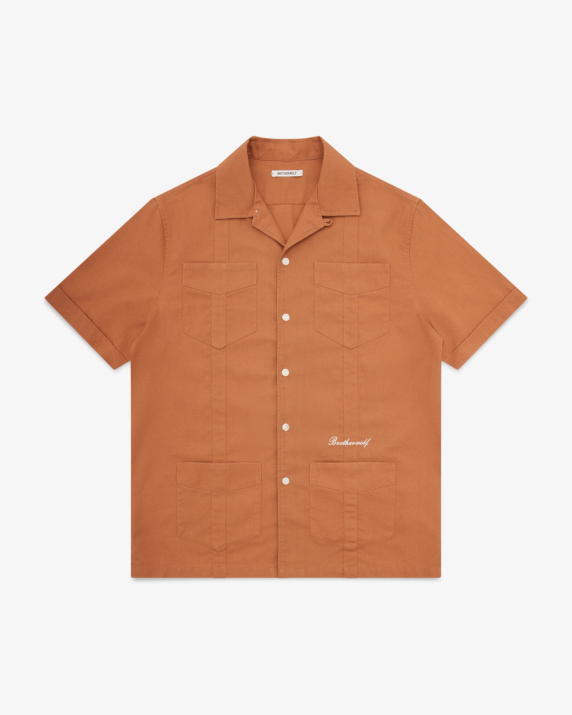 Safari S/S Shirt - Burned Orange