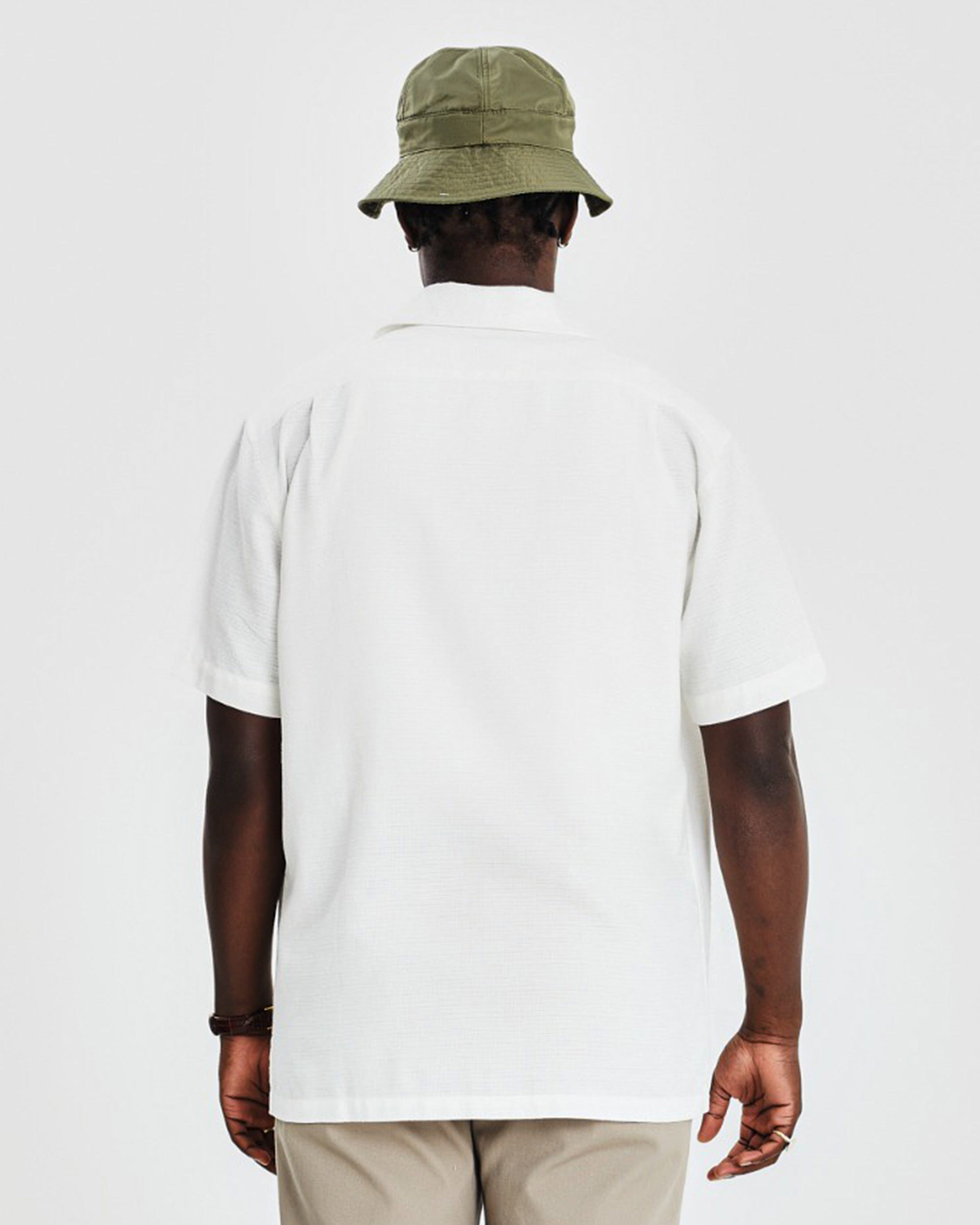 Oxford short sleeve shirt - White