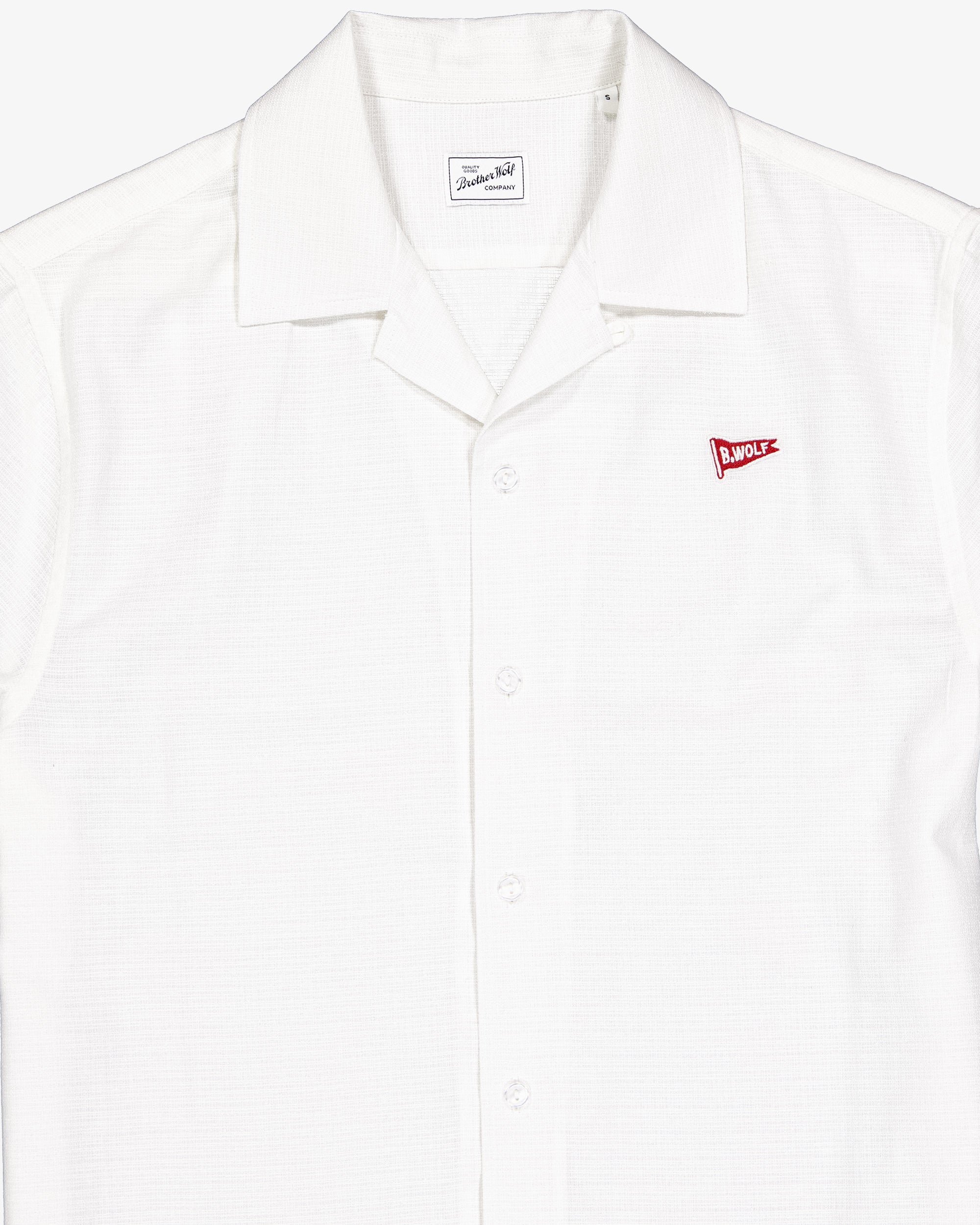 Oxford short sleeve shirt - White