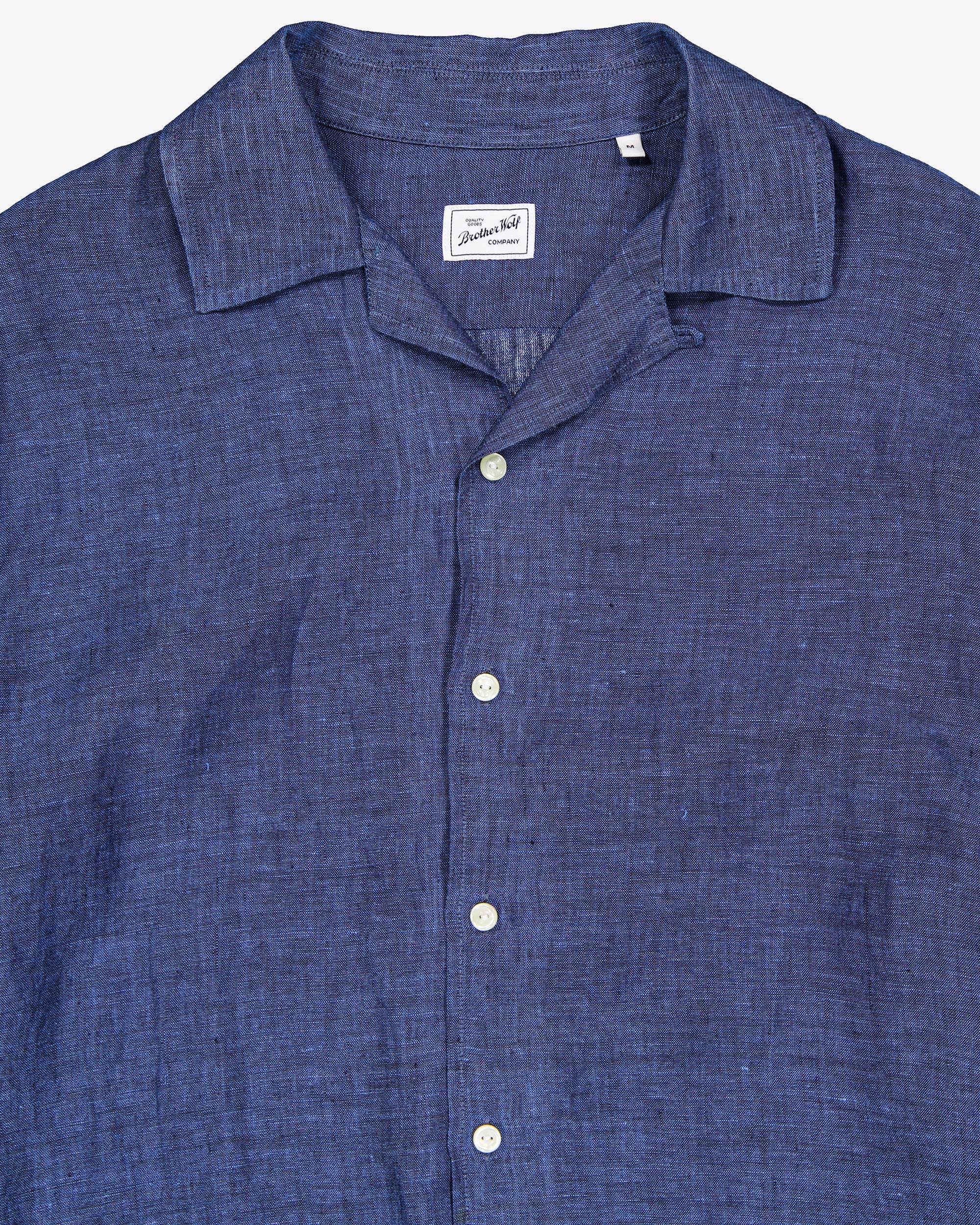 Cuban long sleeve - Dark Blue