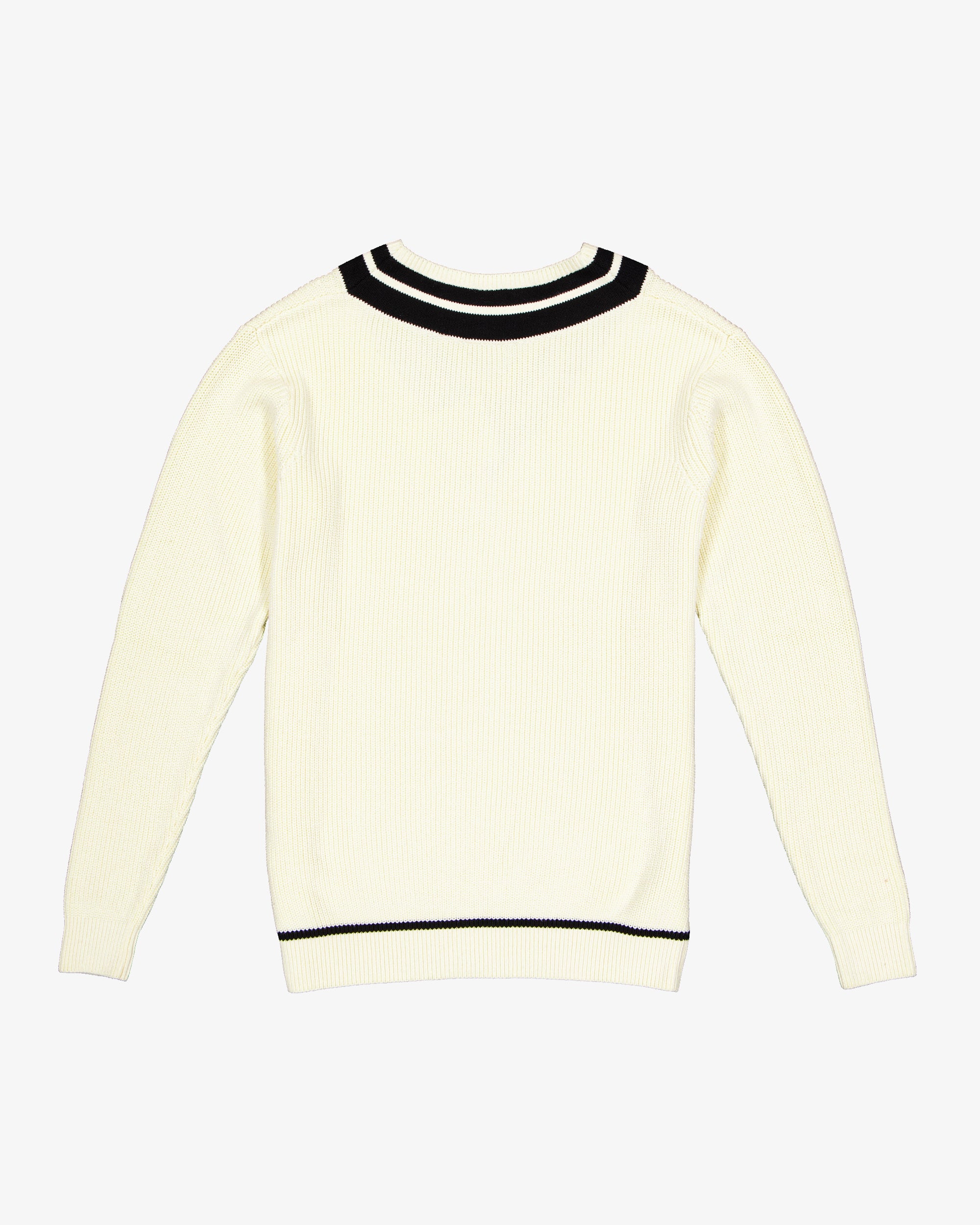 Cricket Sweater - White