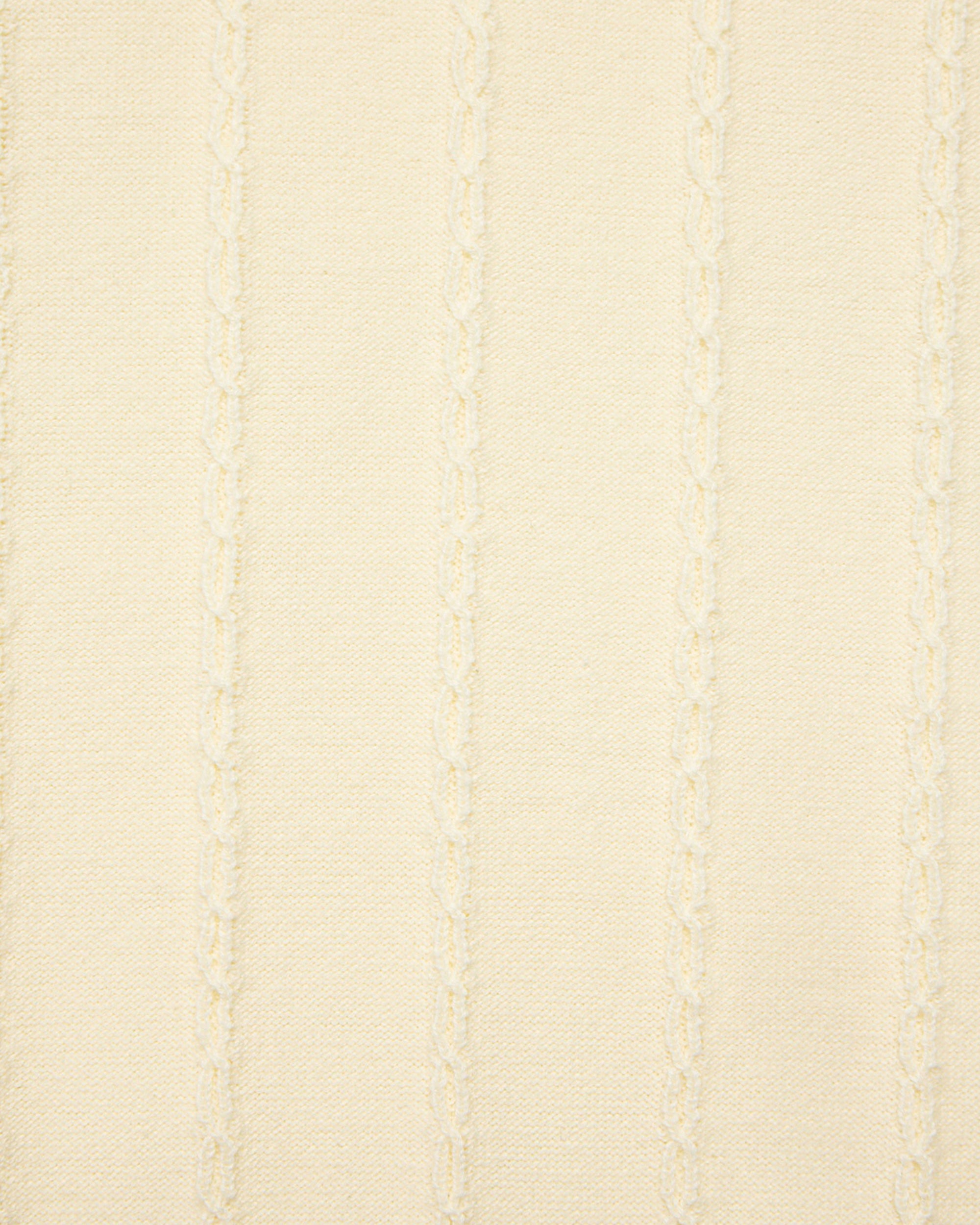 Cable Tee - Off White