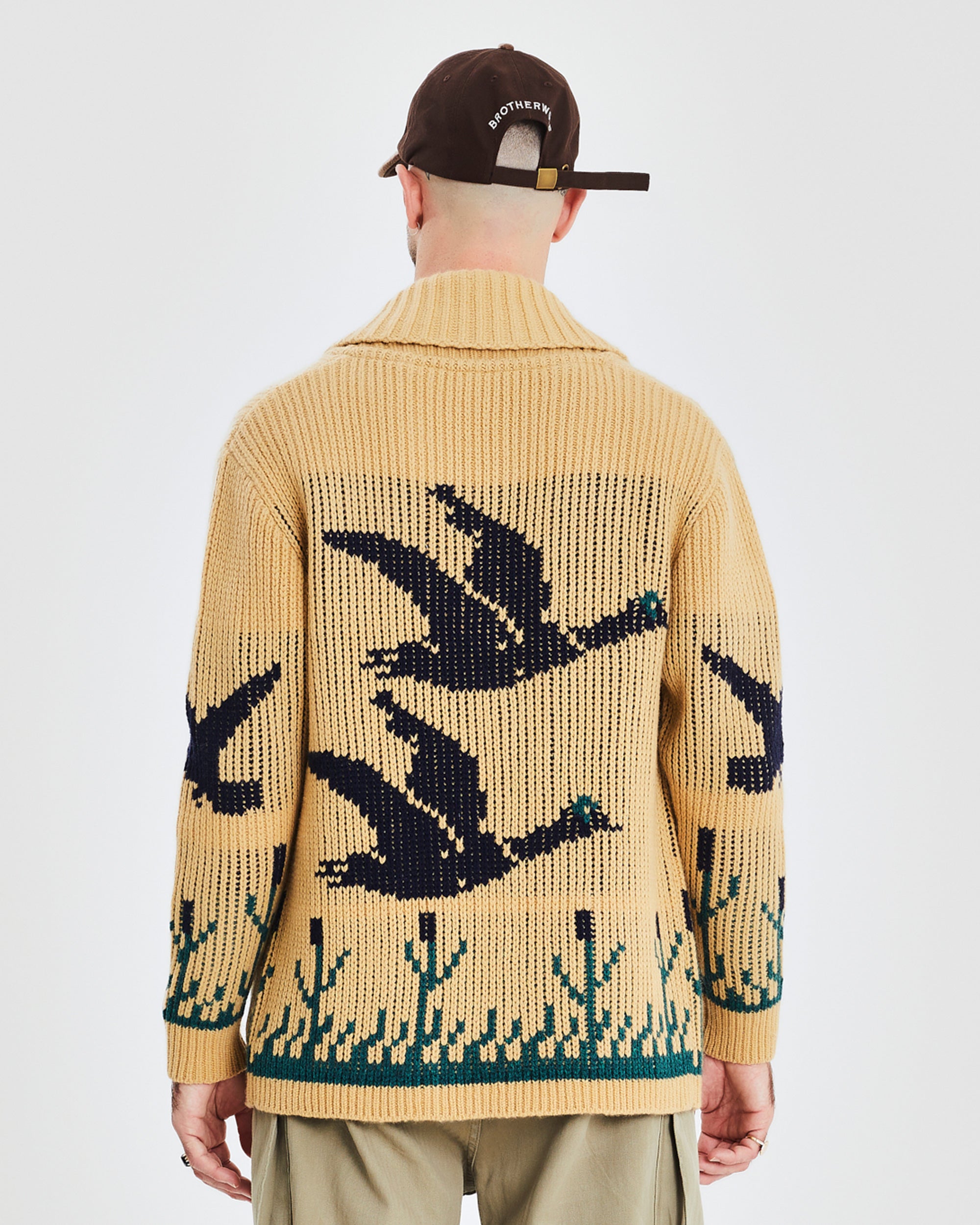 Hunter Heavy Cardigan - Beige