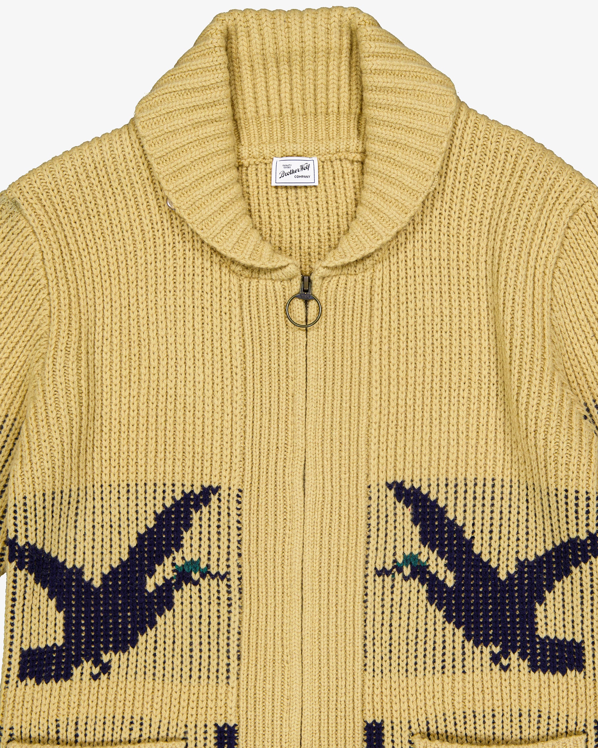 Hunter Heavy Cardigan - Beige