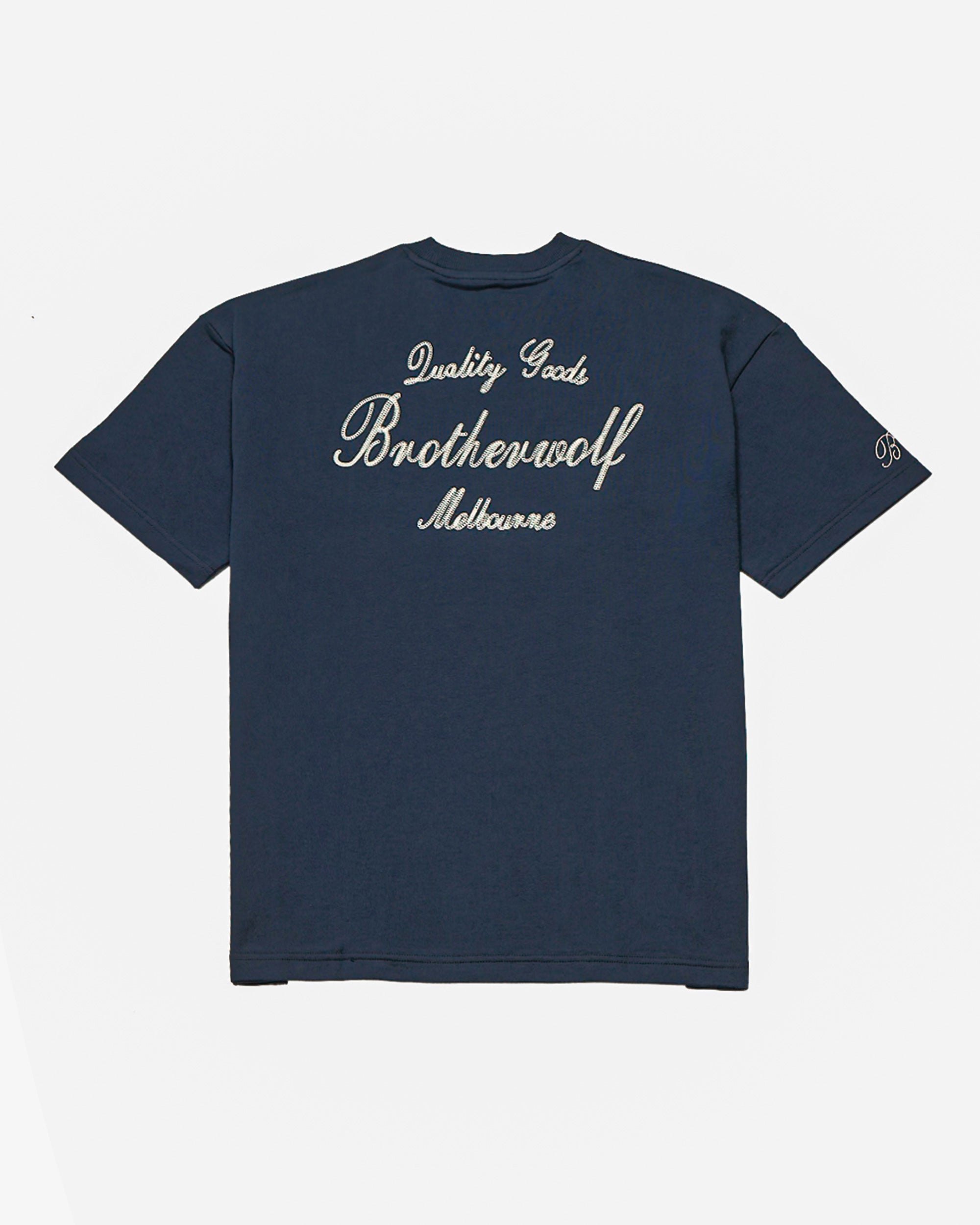 Quality Goods Tee - Navy