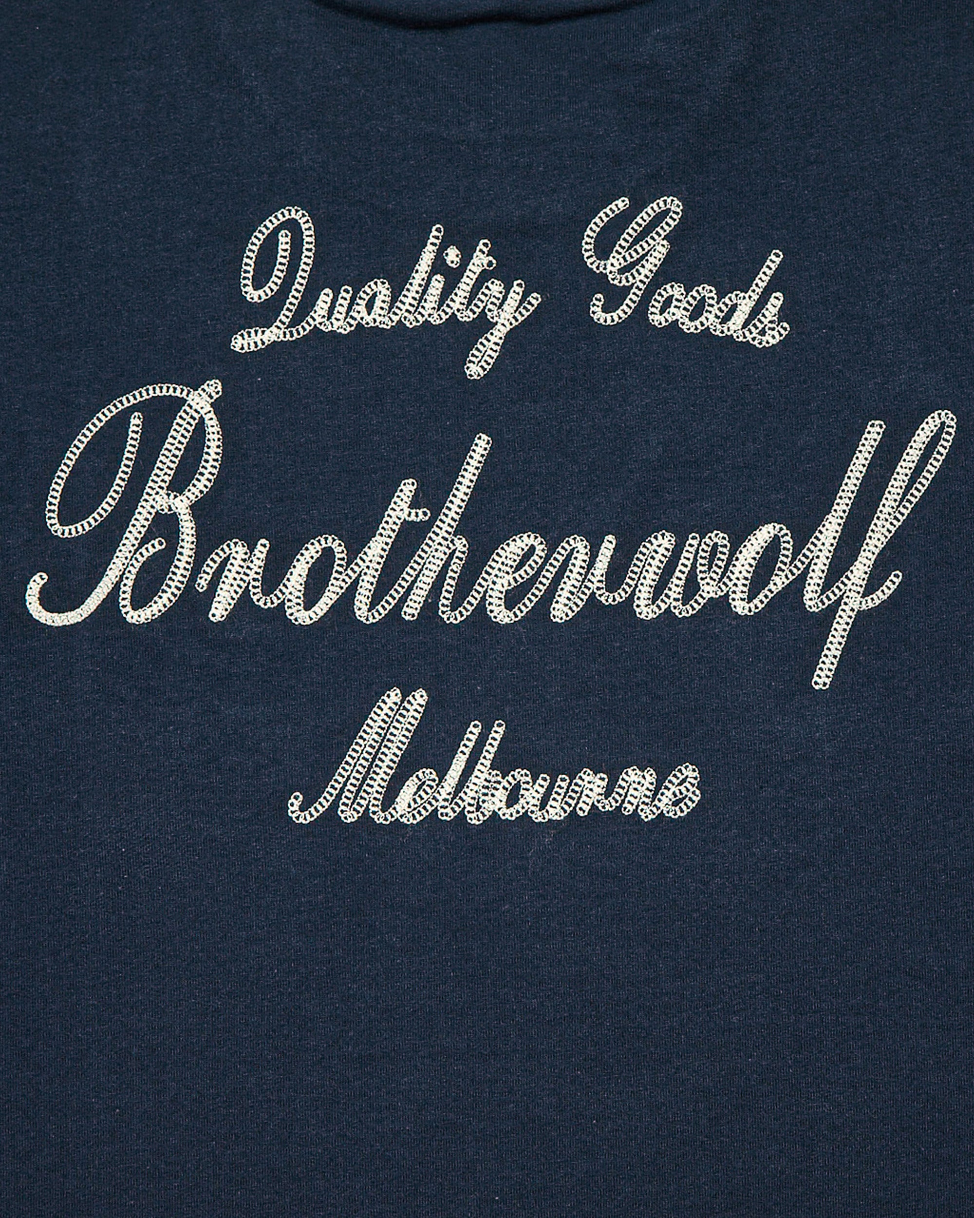 Quality Goods Tee - Navy