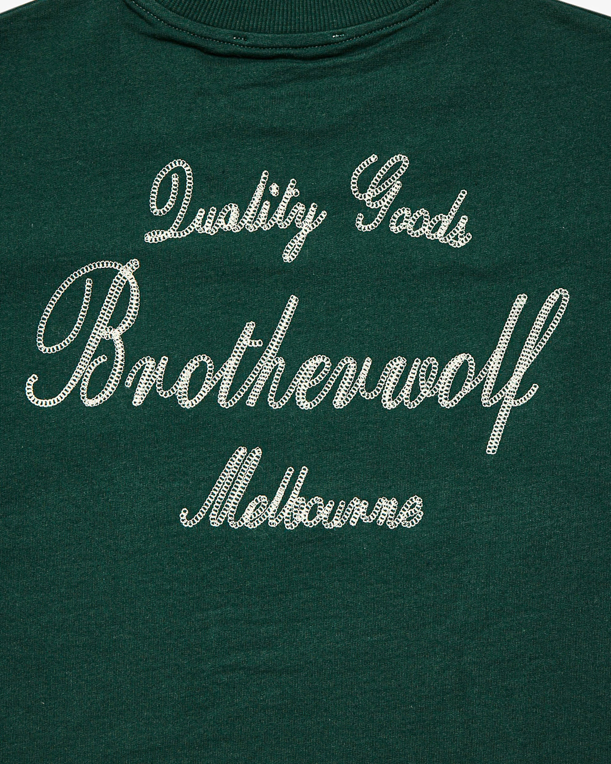 Quality Goods Tee - Bottle Green