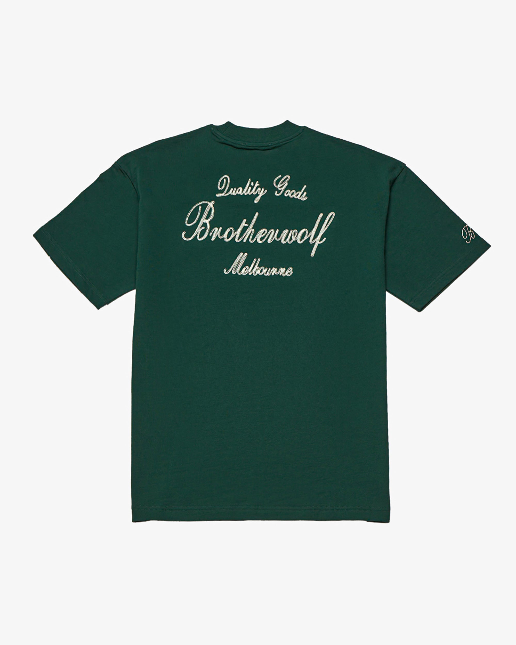 Quality Goods Tee - Bottle Green