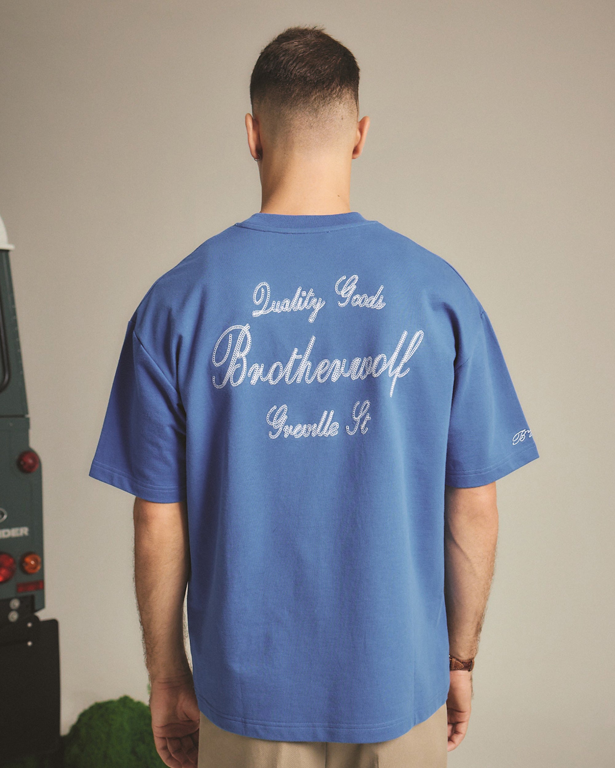 Quality Goods Tee - Blue