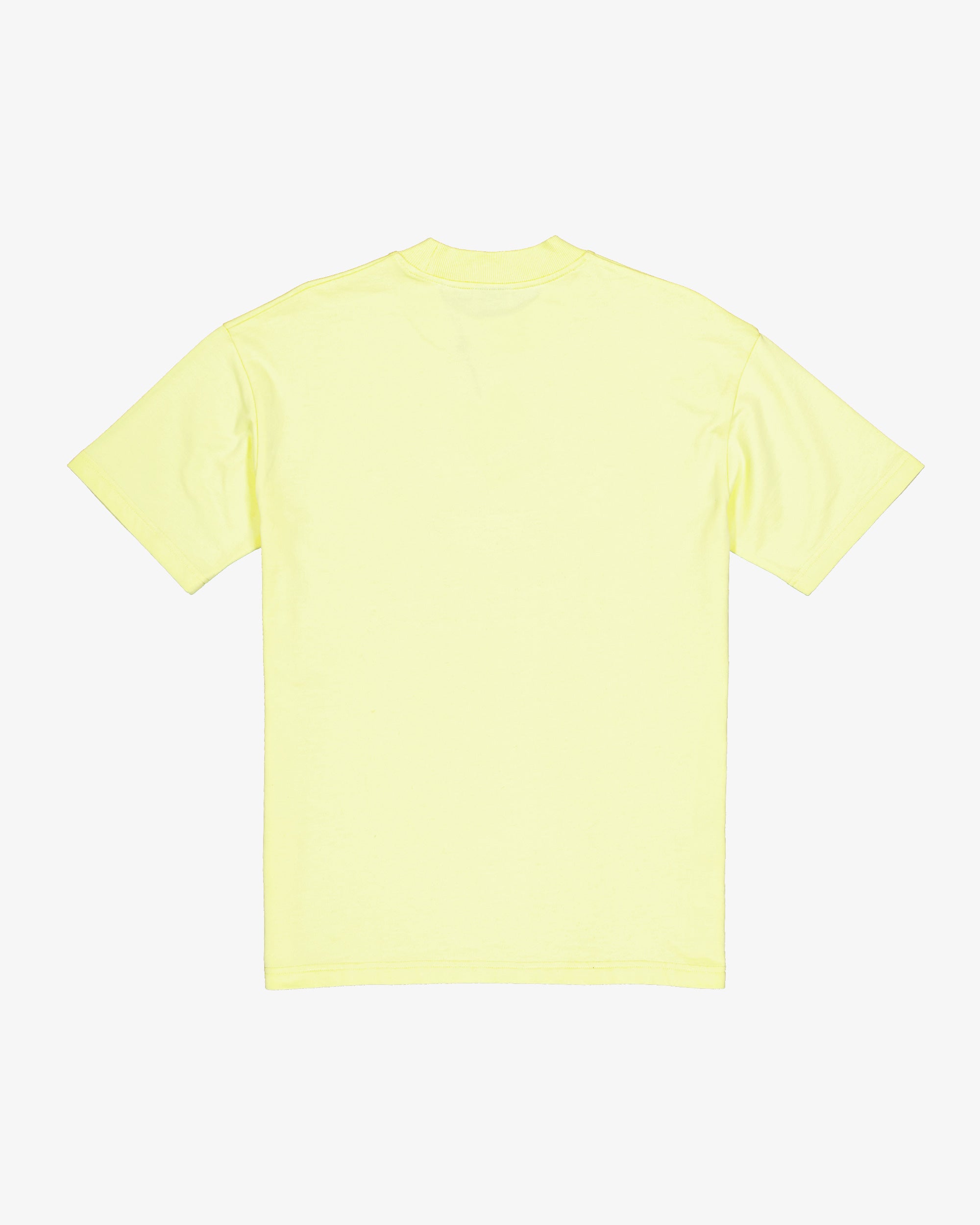 Oversized Tee (BWOLF 110  Print) - Yellow