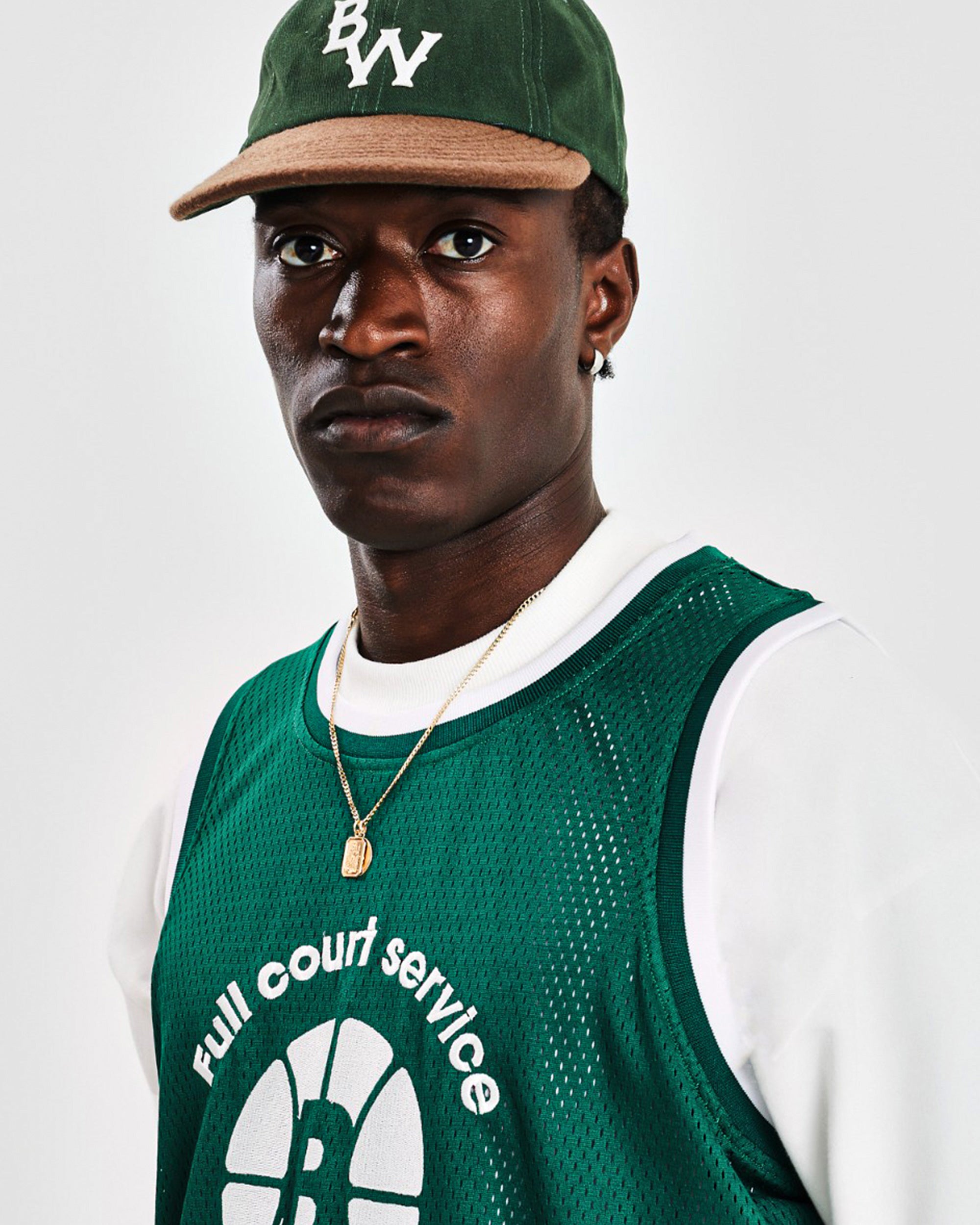 Court Service Singlet - Green