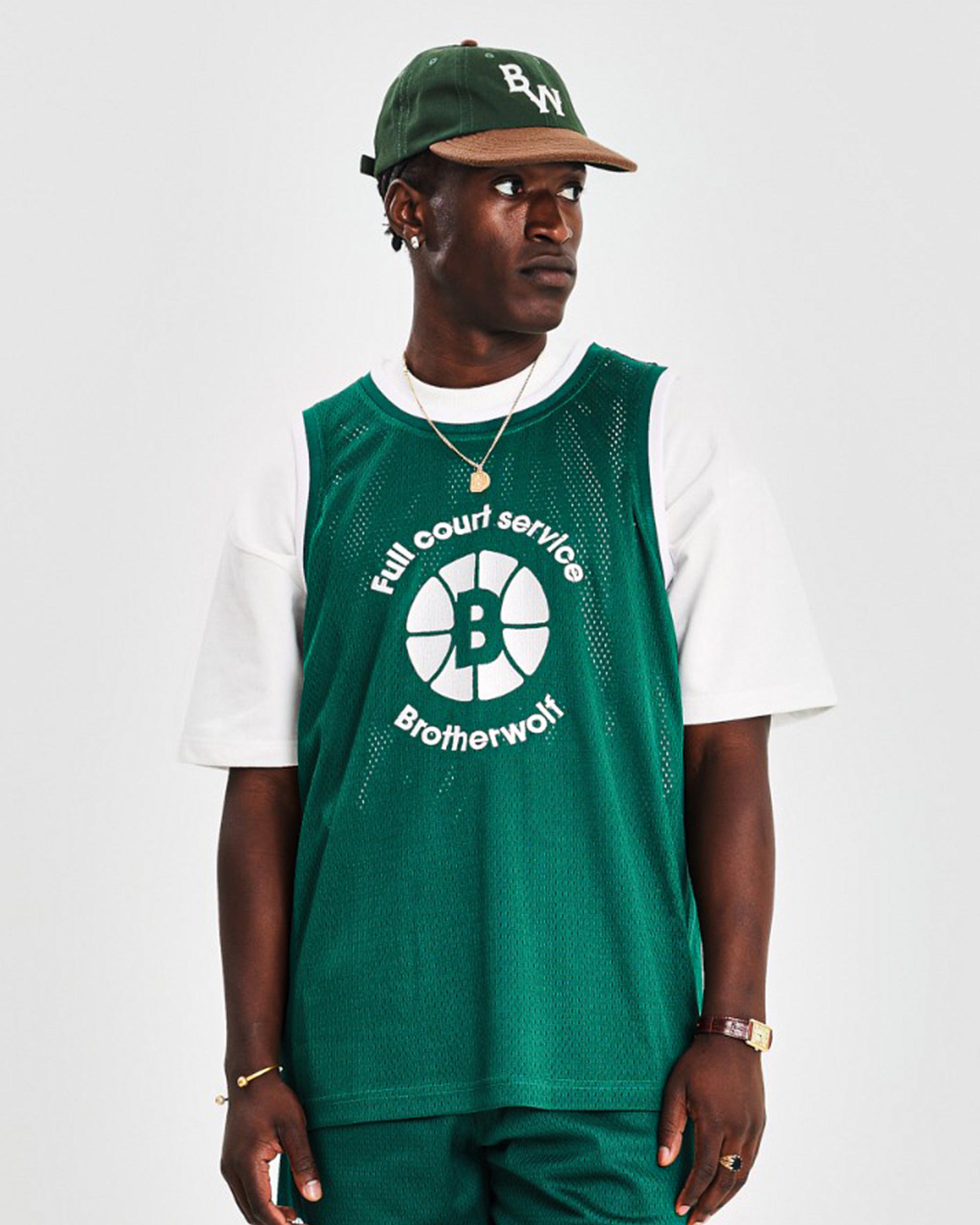 Court Service Singlet - Green