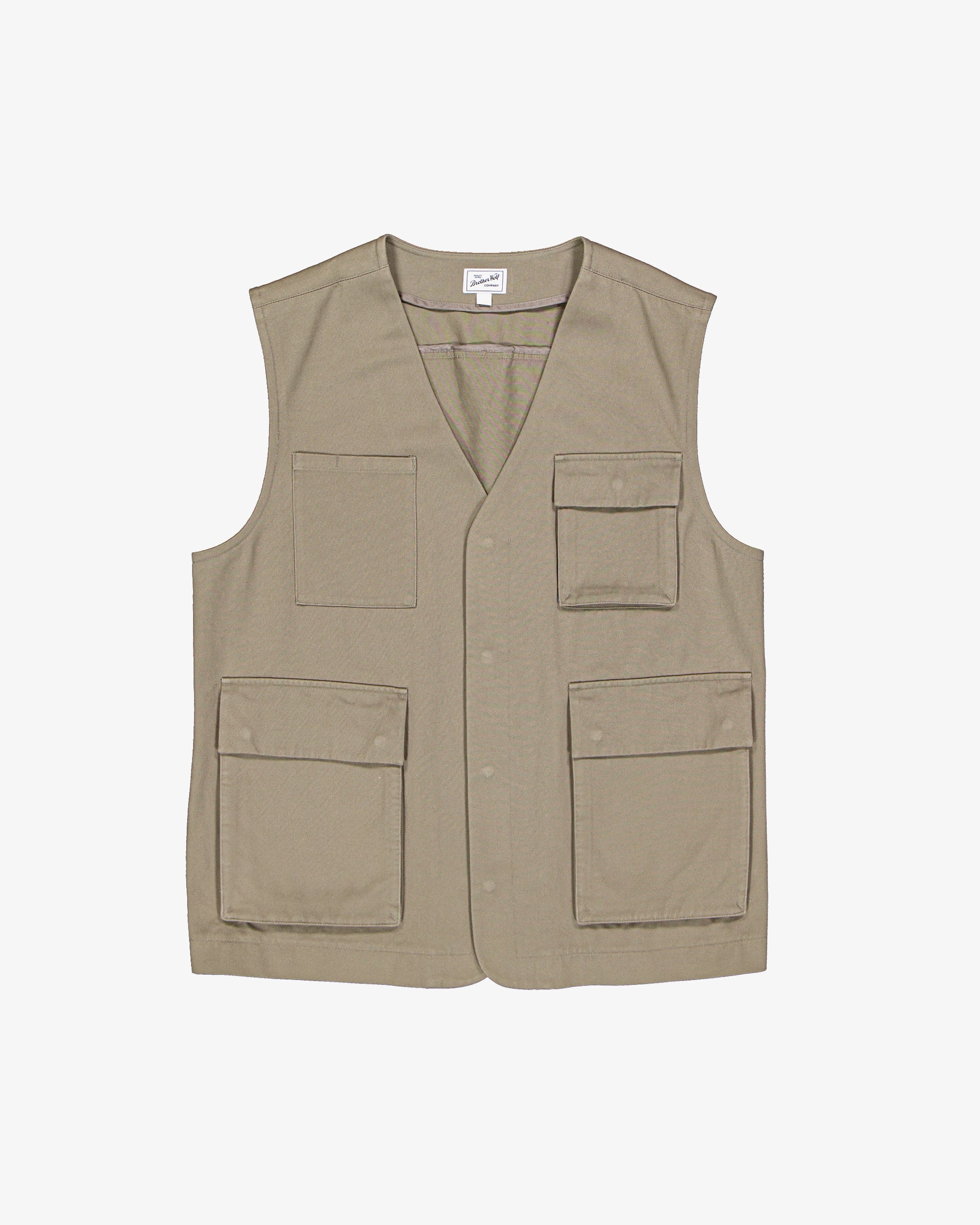 Utility Vest - Beige