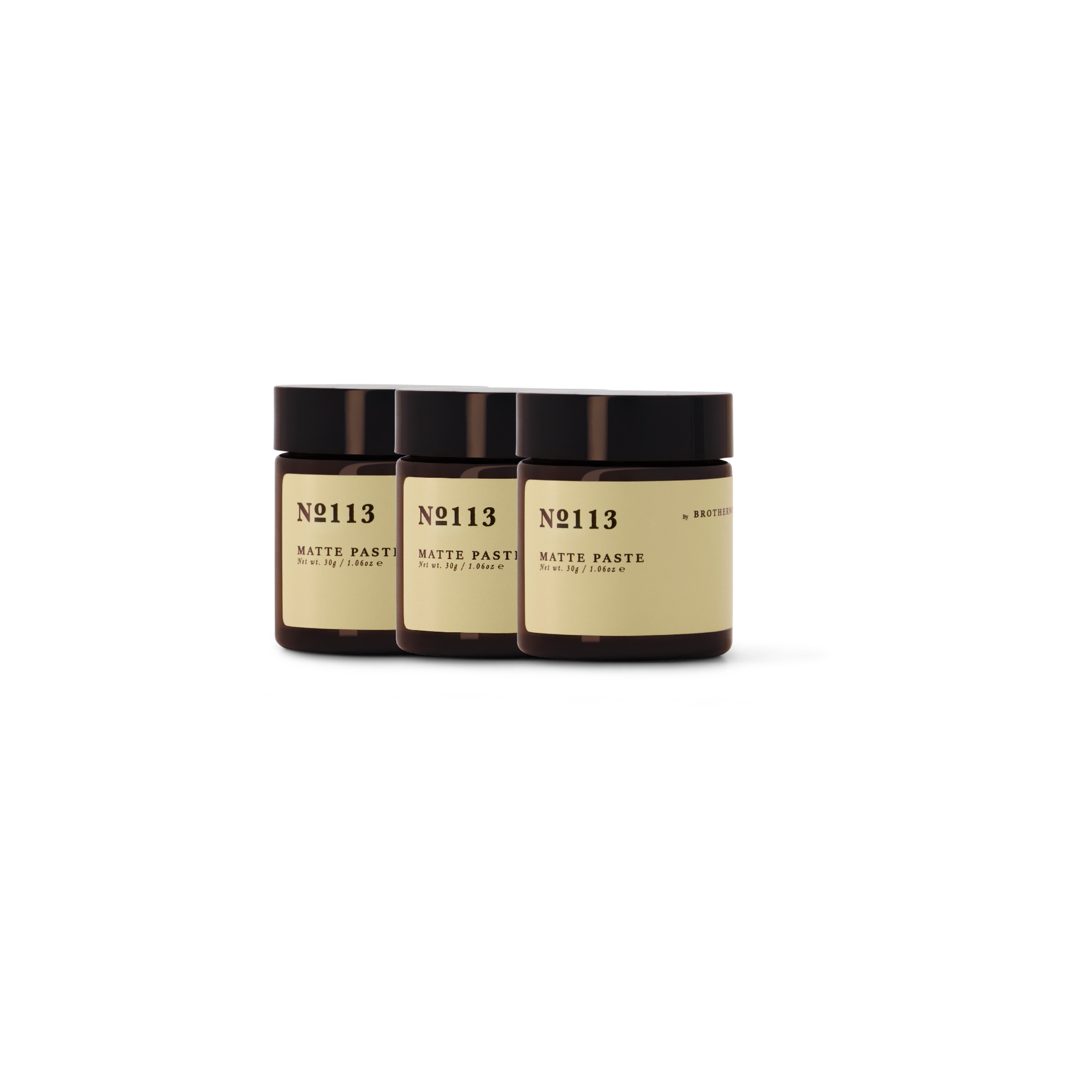 3 × Matte Paste