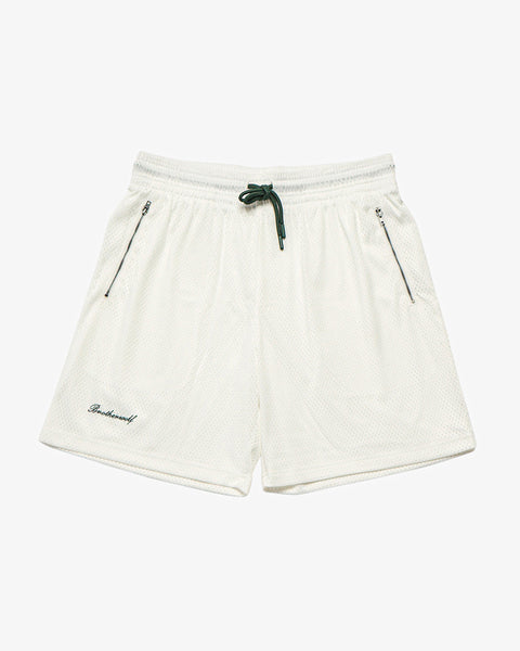 Mesh Shorts - Off White – Brotherwolf