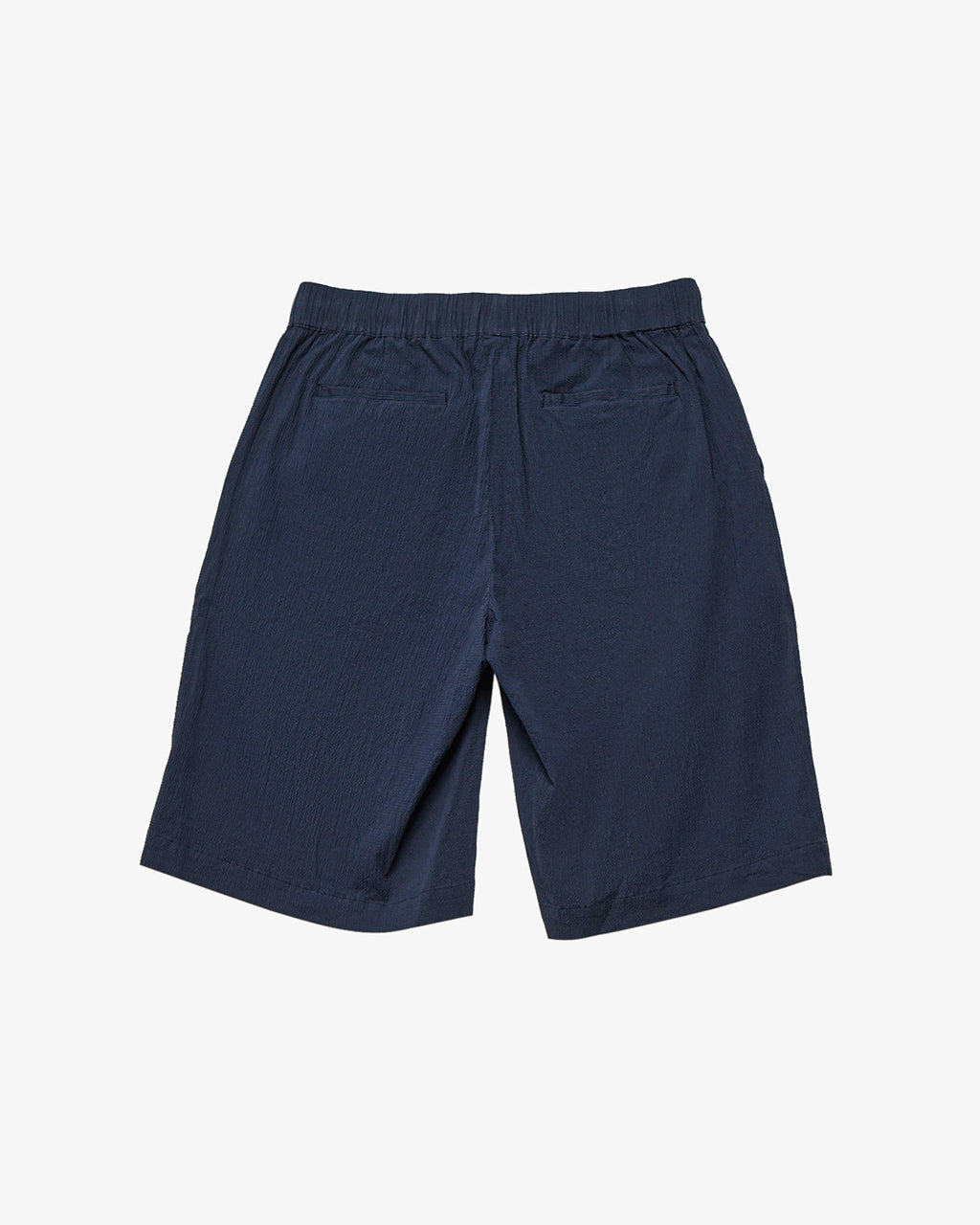 Seersucker Shorts - Navy