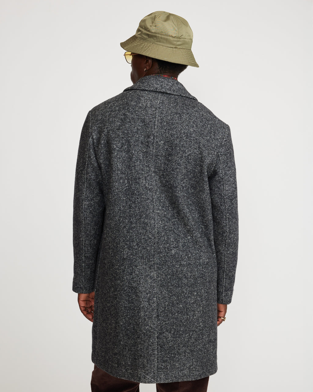 Louis overcoat - Charcoal