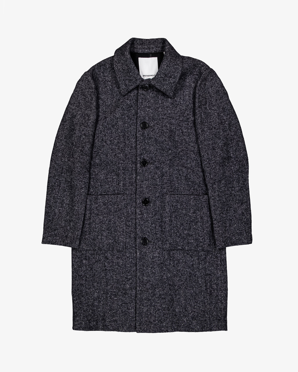 Louis overcoat - Charcoal