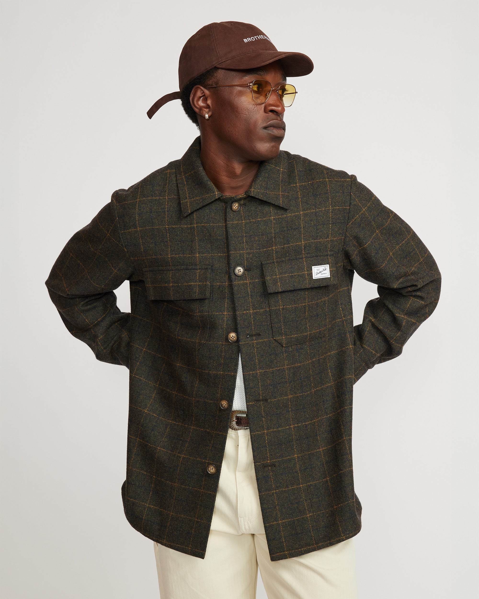 Jamestown overshirt - Brown