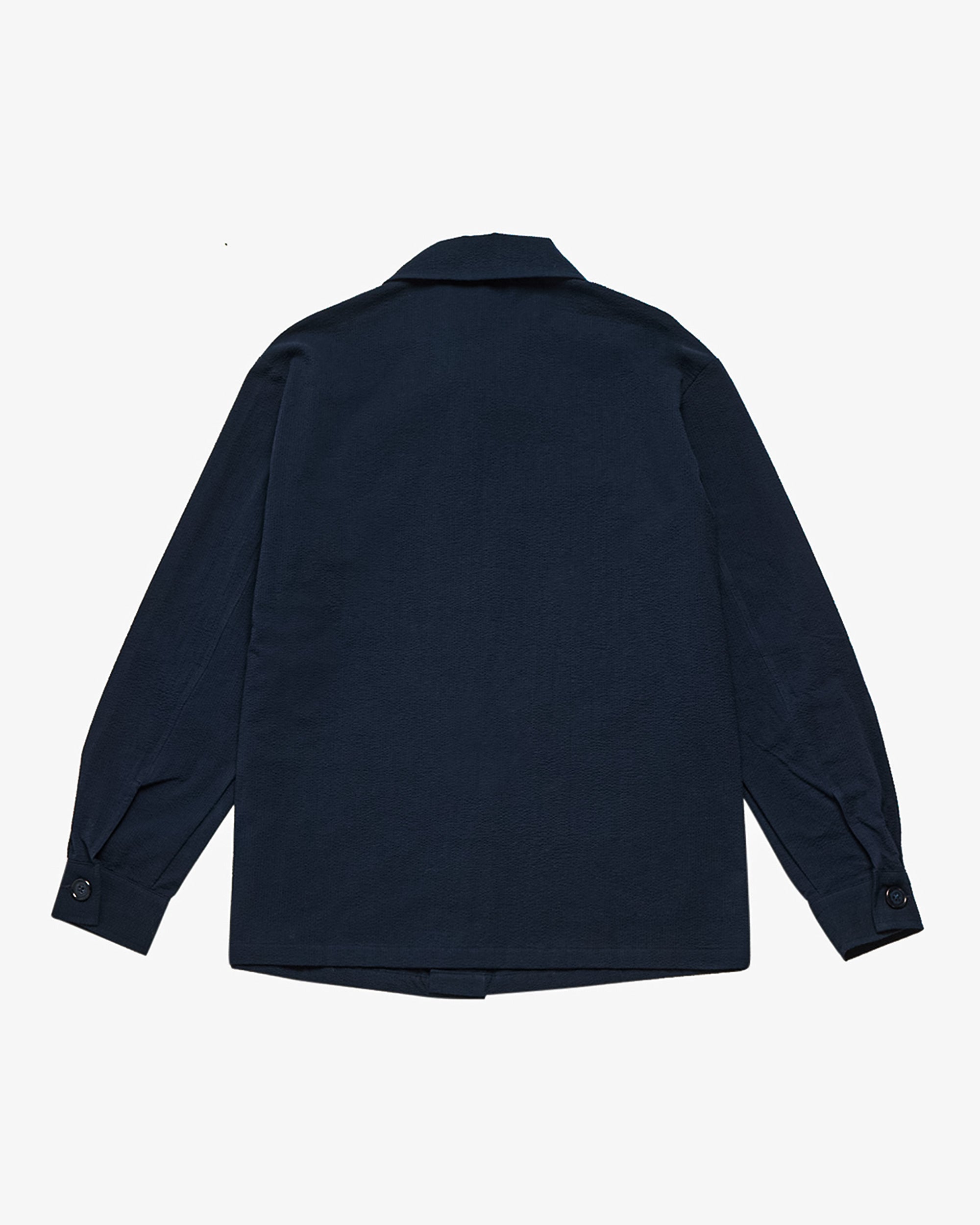 Seersucker - Navy