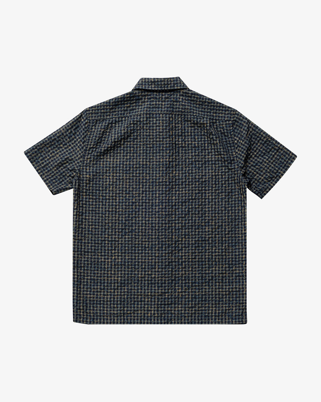 Check S/S Shirt - Navy