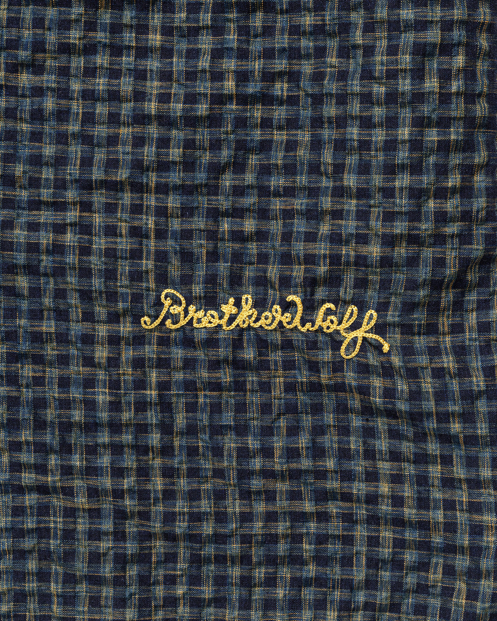 Check S/S Shirt - Navy