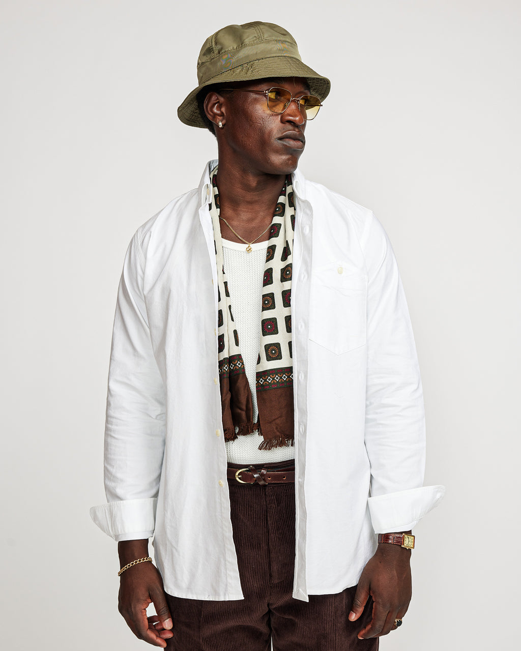 Button Down - White