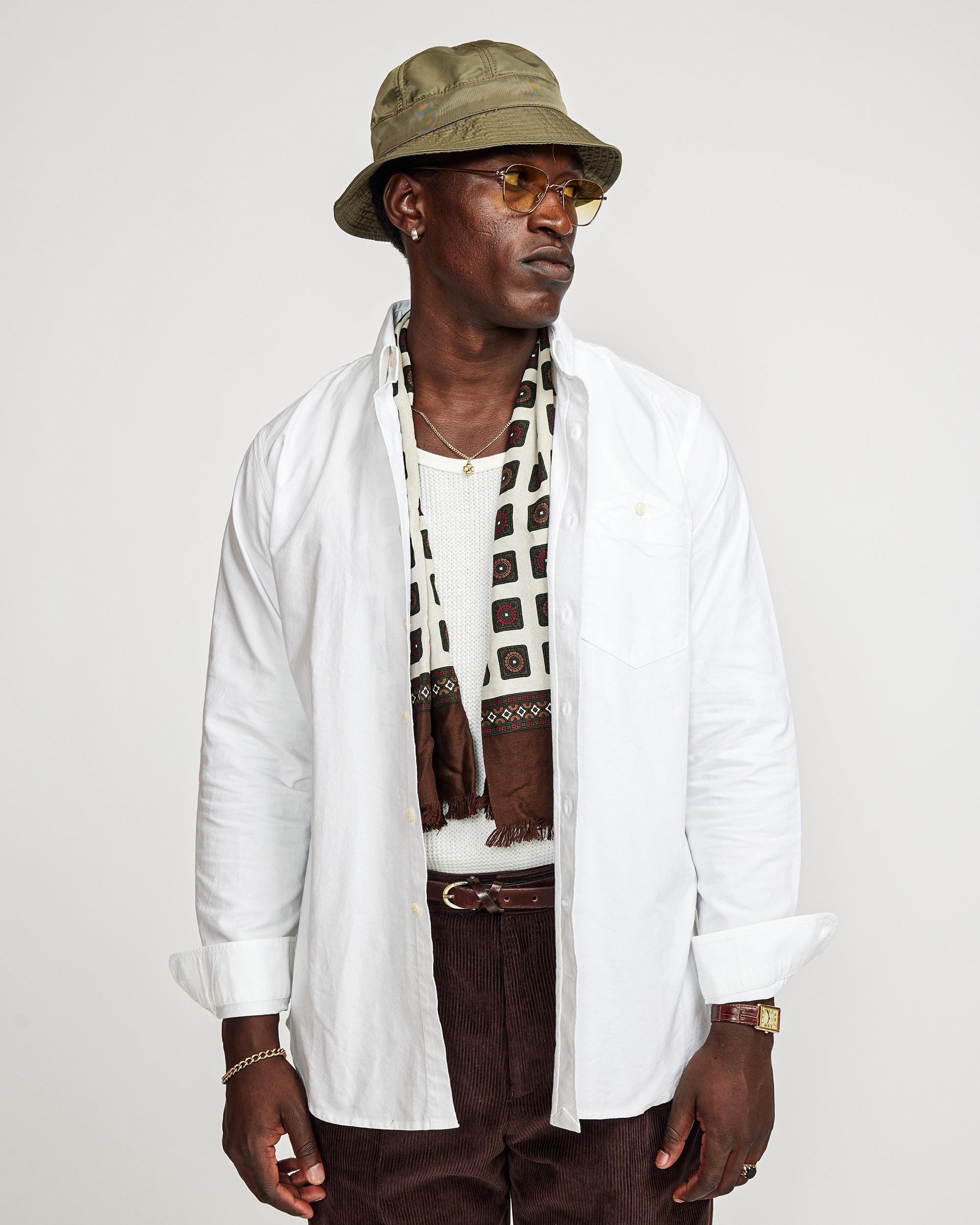 Button Down - White