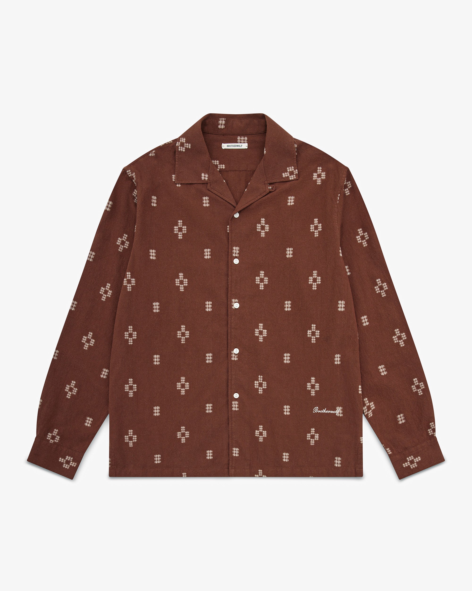 Kelp L/S Shirt - Brown