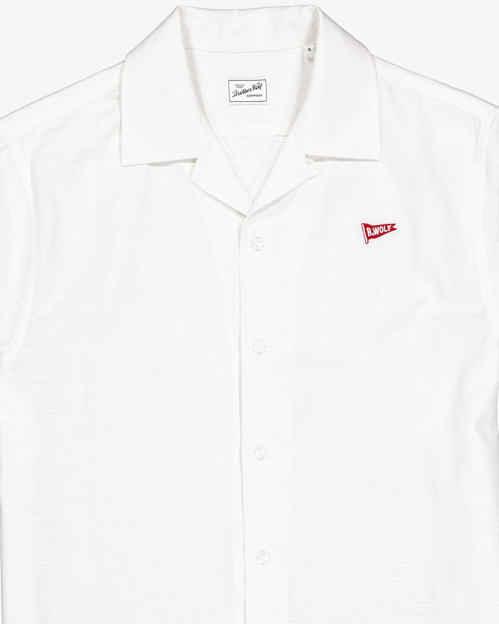 Oxford short sleeve shirt - White