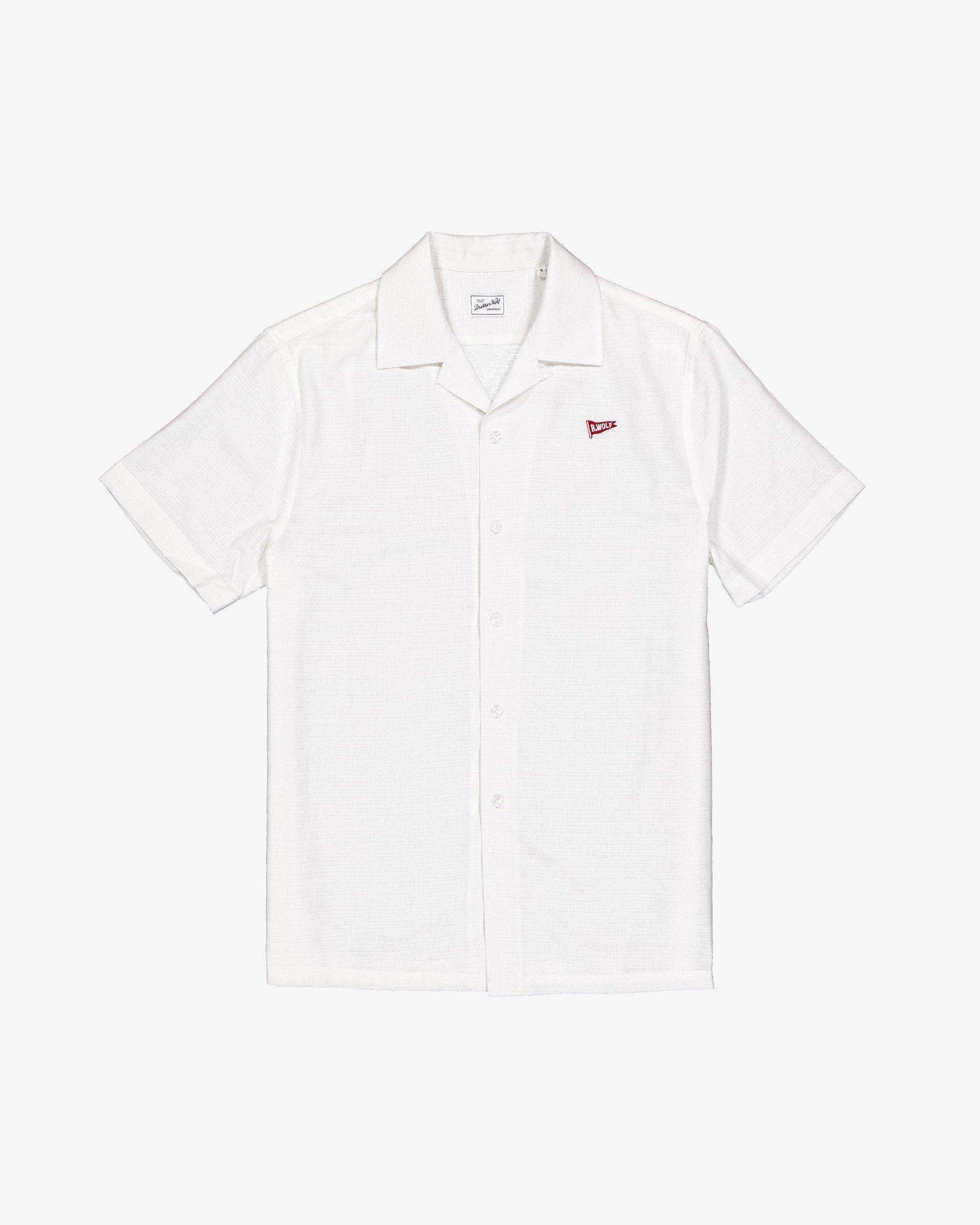 Oxford short sleeve shirt - White
