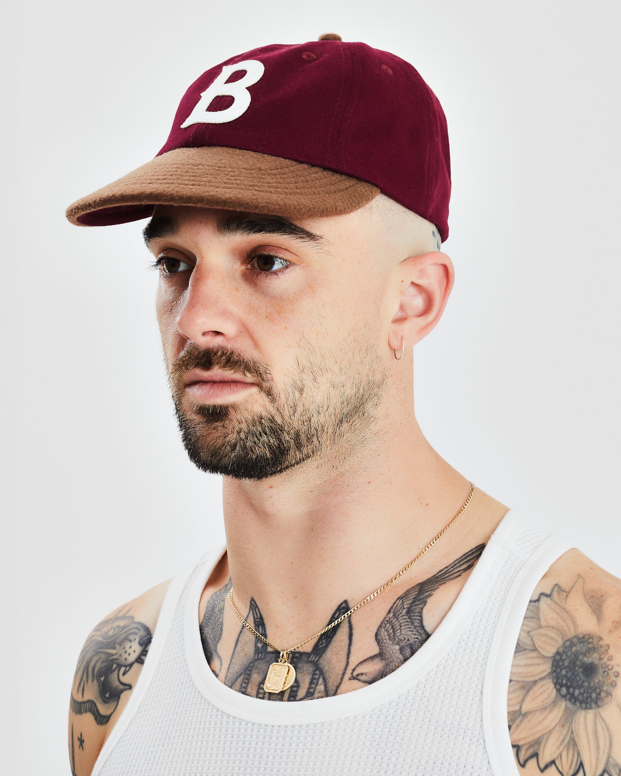 Ball Cap - Burgundy