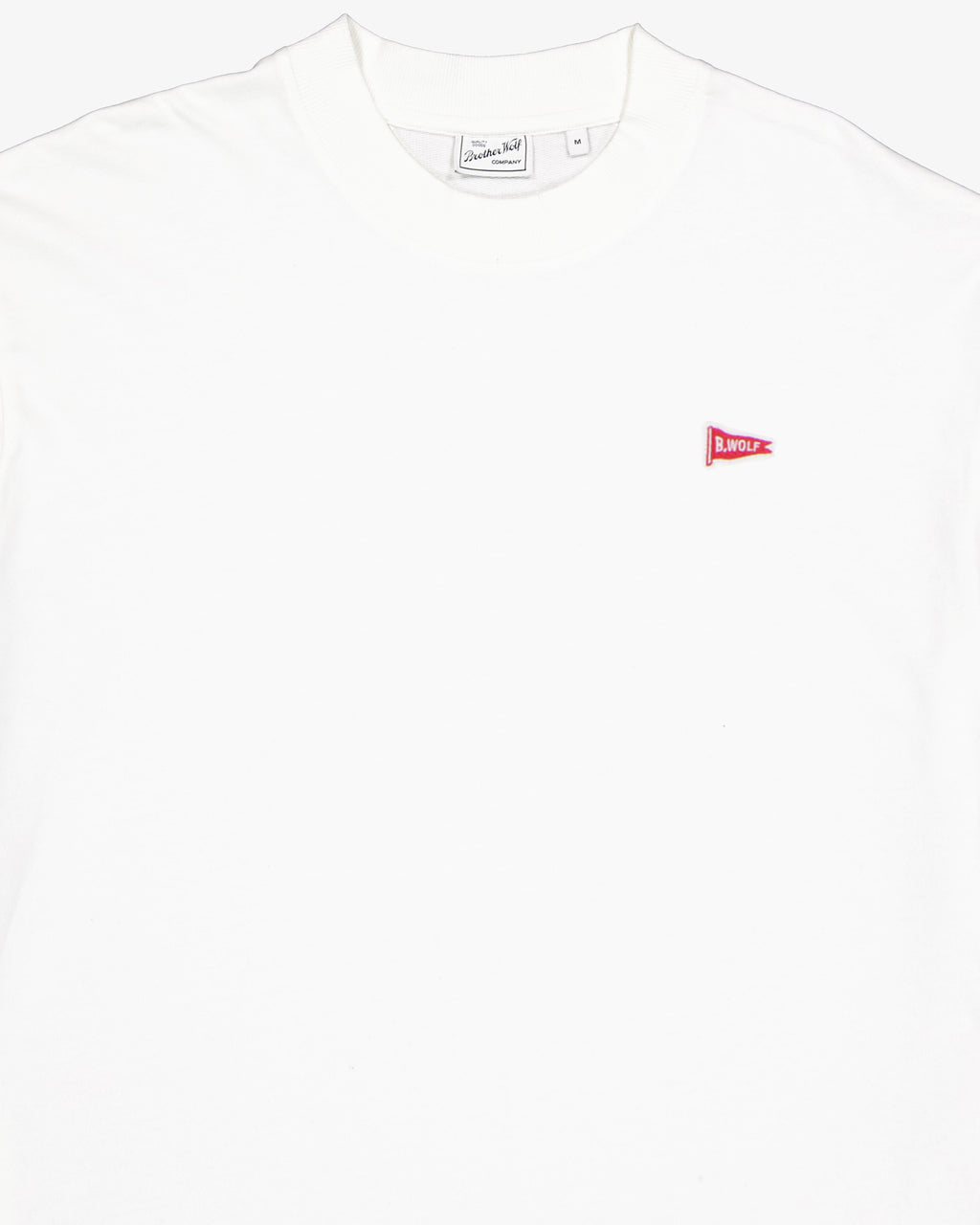 Flag Motif Tee - White