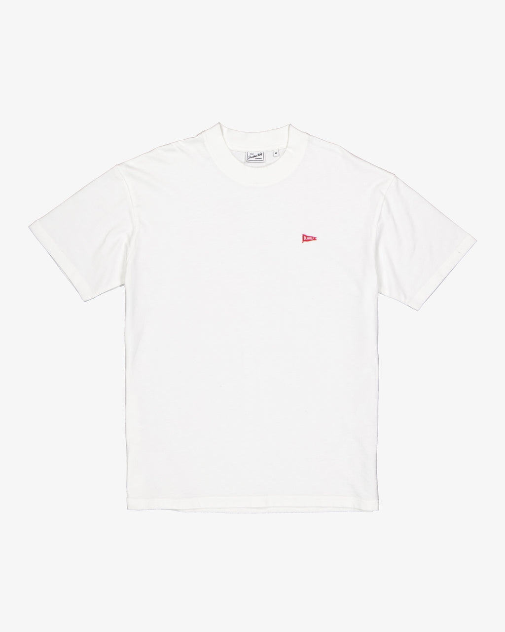 Flag Motif Tee - White