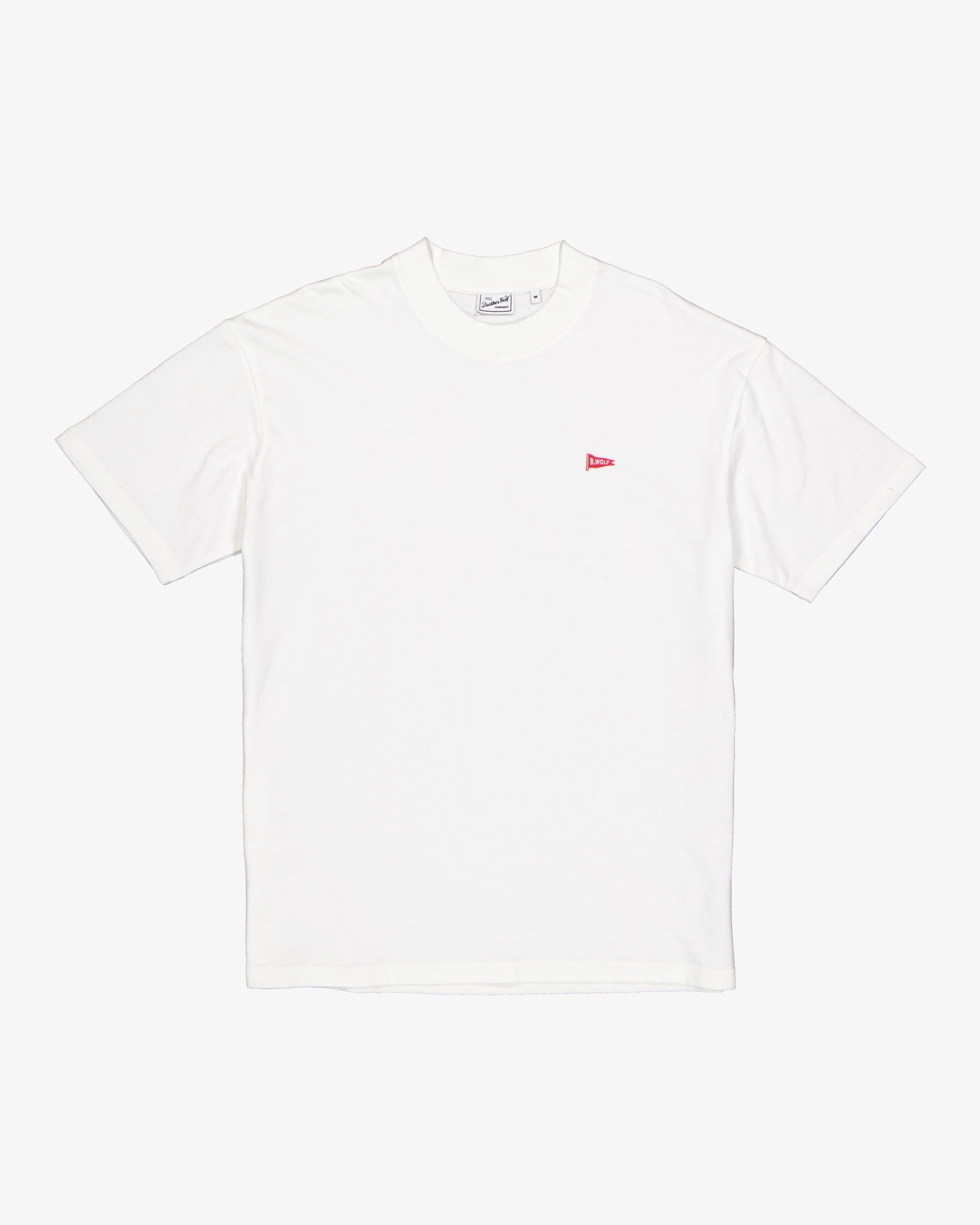 Flag Motif Tee - White